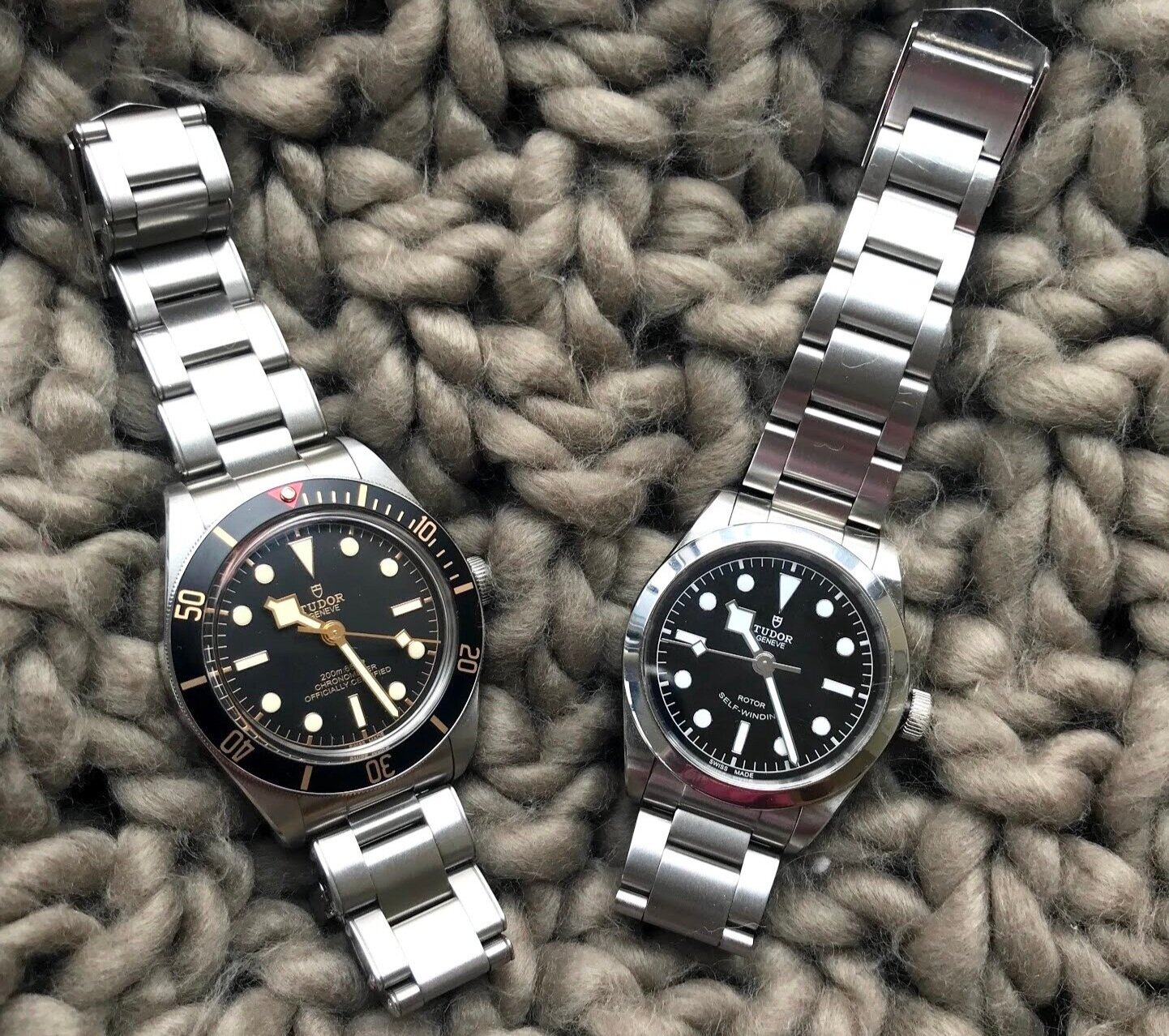 Comparing the Tudor Black Bay 36 and Black Bay 58 — Rescapement.