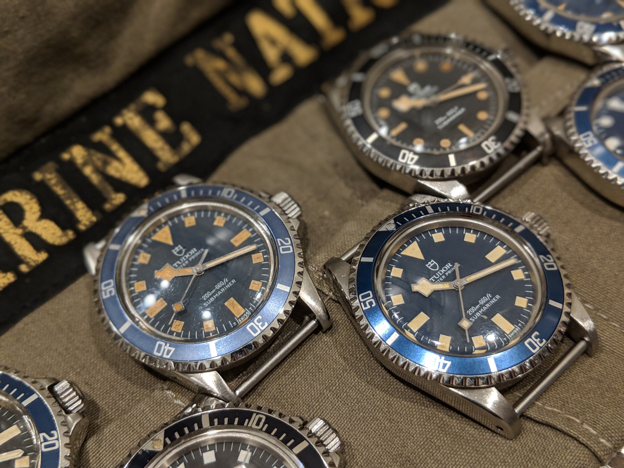 Talking Marine Nationale watches with 