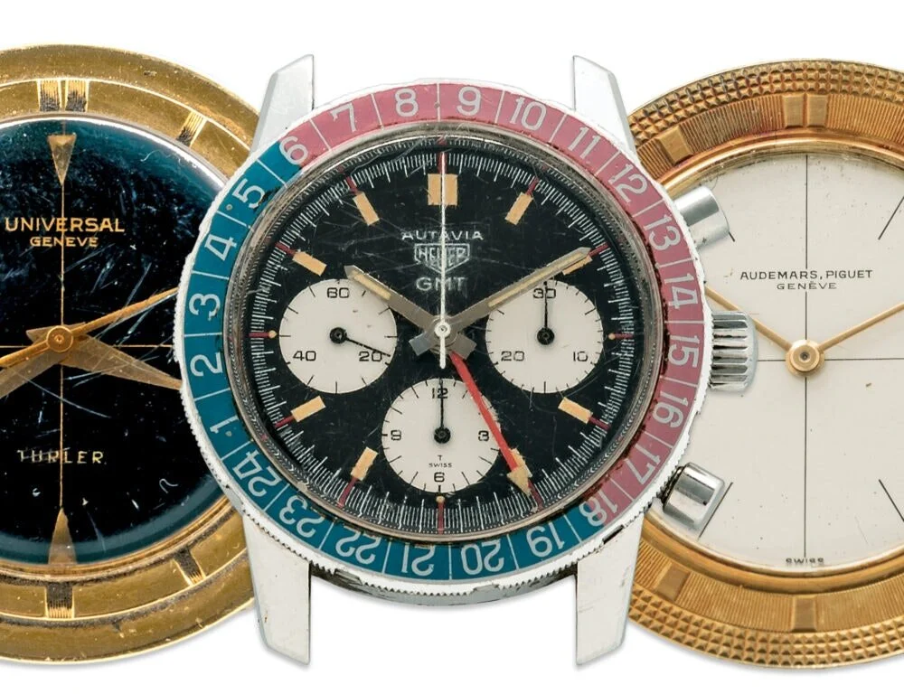 No New Watches: A UFO-like Universal Geneve and a Heuer Autavia GMT
