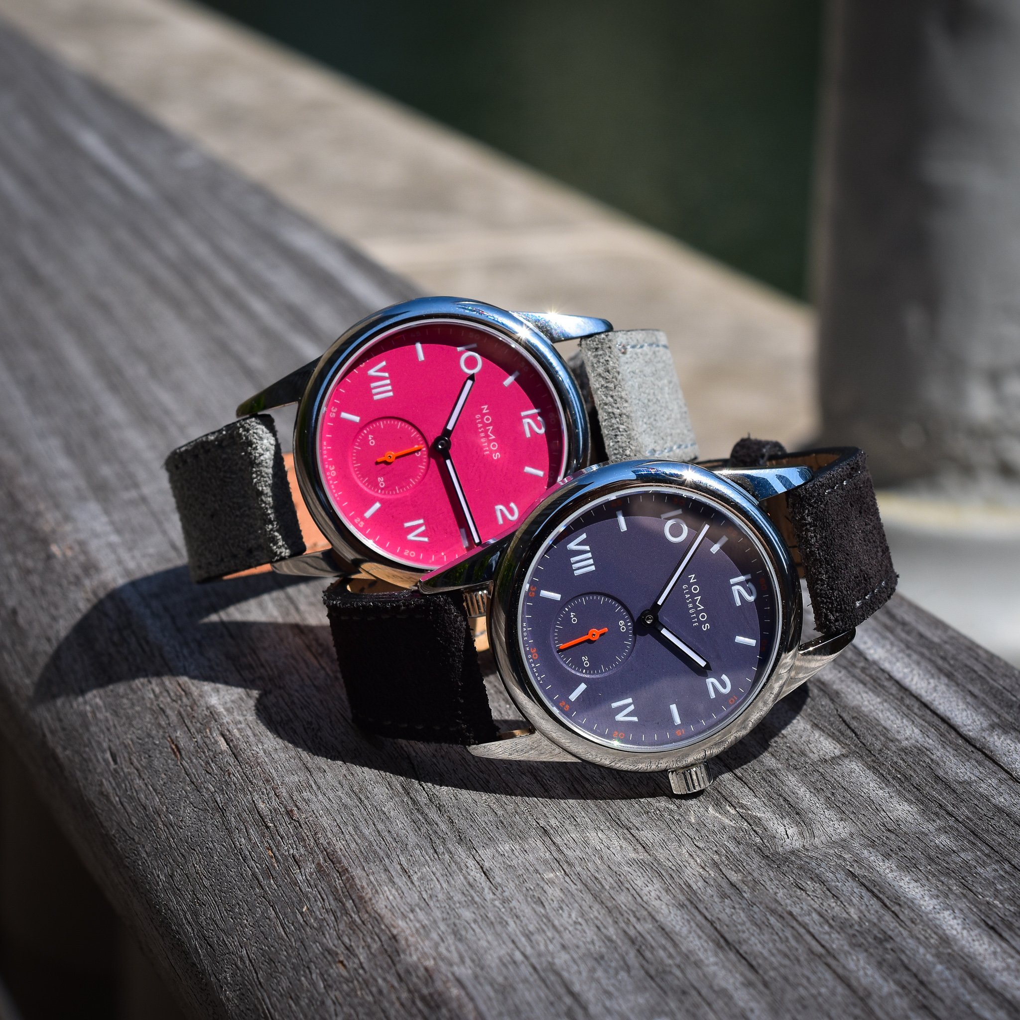 Hands-On: Nomos Club Campus in Pink and Purple — Rescapement.