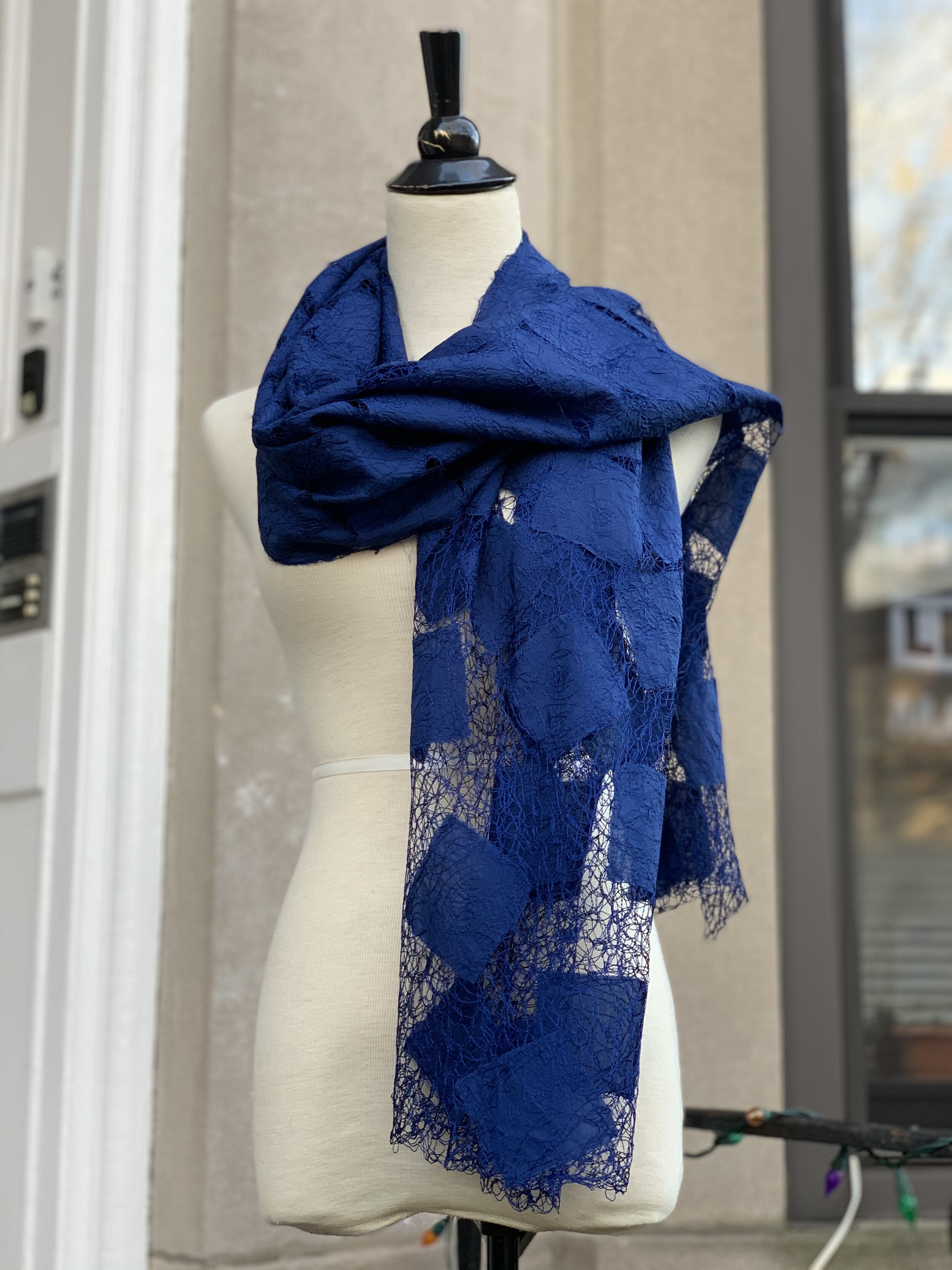 Navy - Large Squares