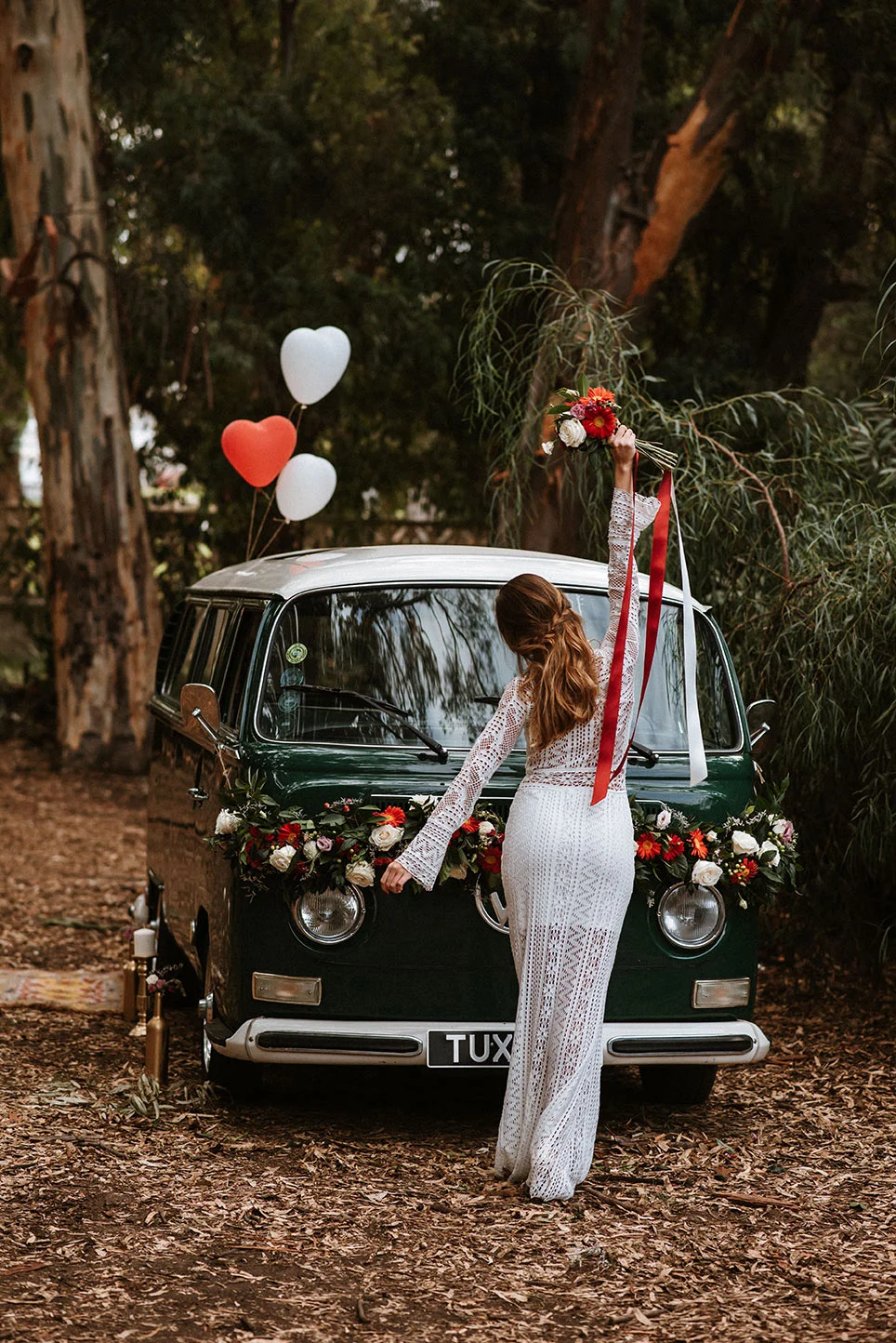 Wedding car decorations