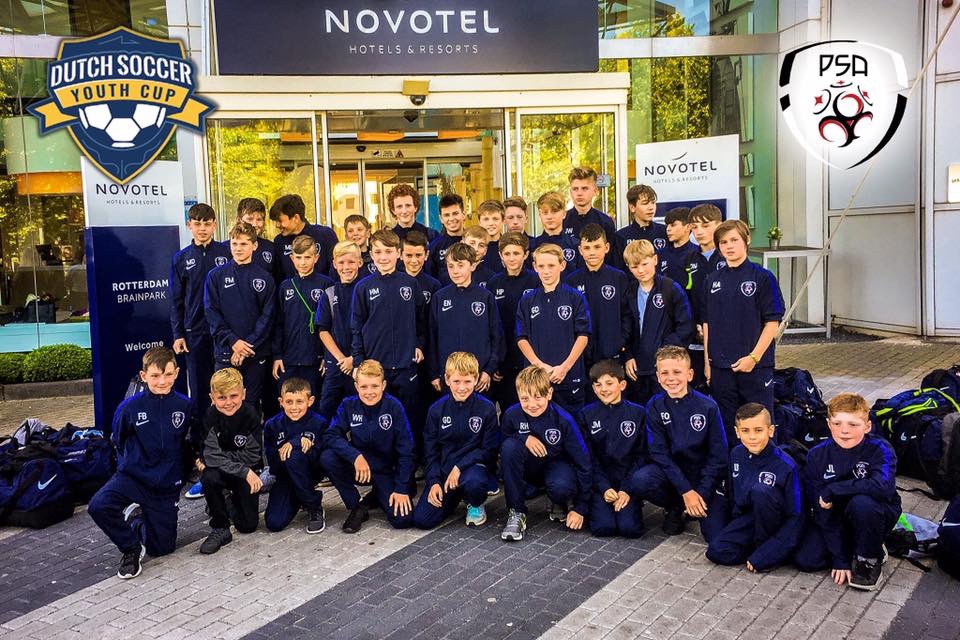 HOLLAND, MAY 2017 - THIS MARKED OUR FIRST EVER TOUR. WE TOOK OUR U11s, U14s AND 15s AWAY, AND IT WAS A GREAT TOURNAMENT WITH THE HIGHLIGHT BEING THE U11s FINISHING 3RD, NOT LOSING A GAME ALL TOURNAMENT NOR CONCEDING A GOAL.