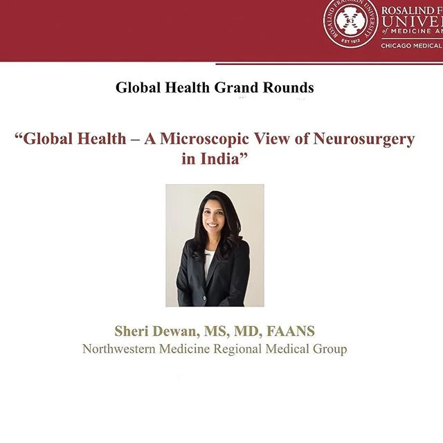 Wonderful to present Grand Rounds on two of my favorite topics, #GlobalHealth and #Neurosurgery 
The best part was interacting with medical students who are the next generation of #physicians to take on the global challenges that we will face as a me