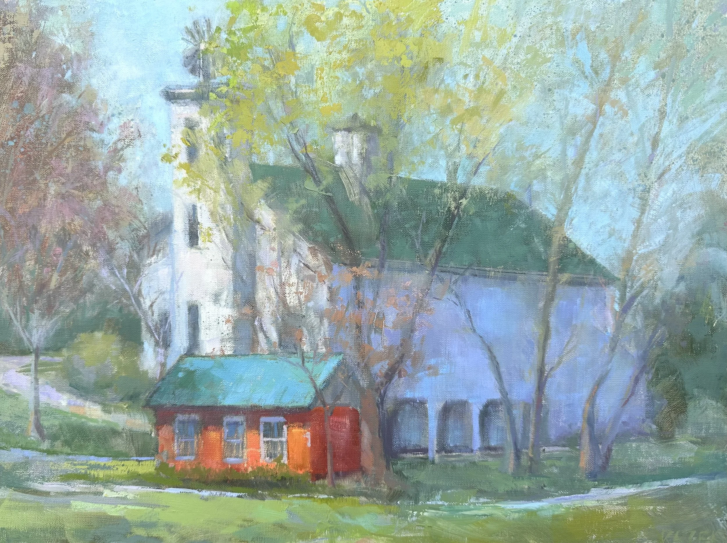 Early Spring, Everal Barn