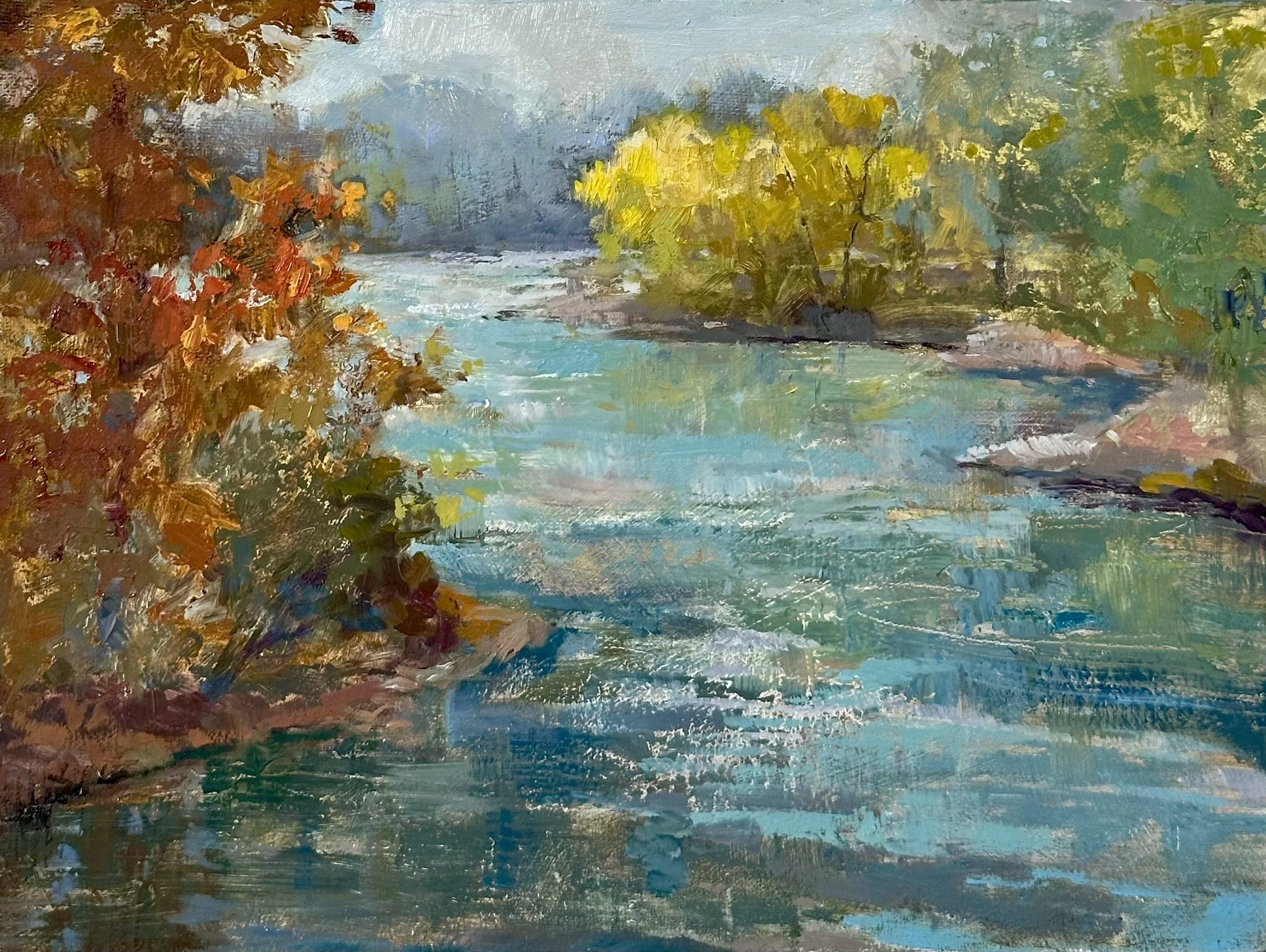 Still Waters Await 9%22 x 12%22  $275  .jpeg