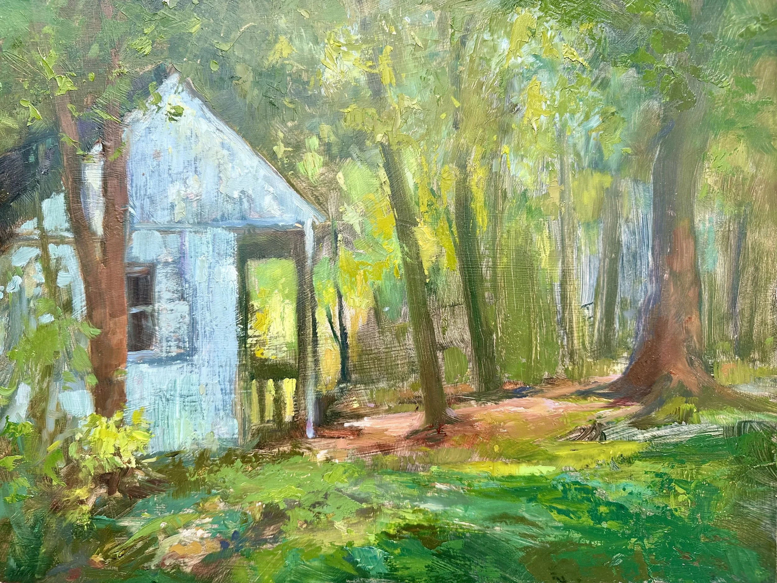 Deep Shade 12" x 16" OIl on panel $500.jpeg