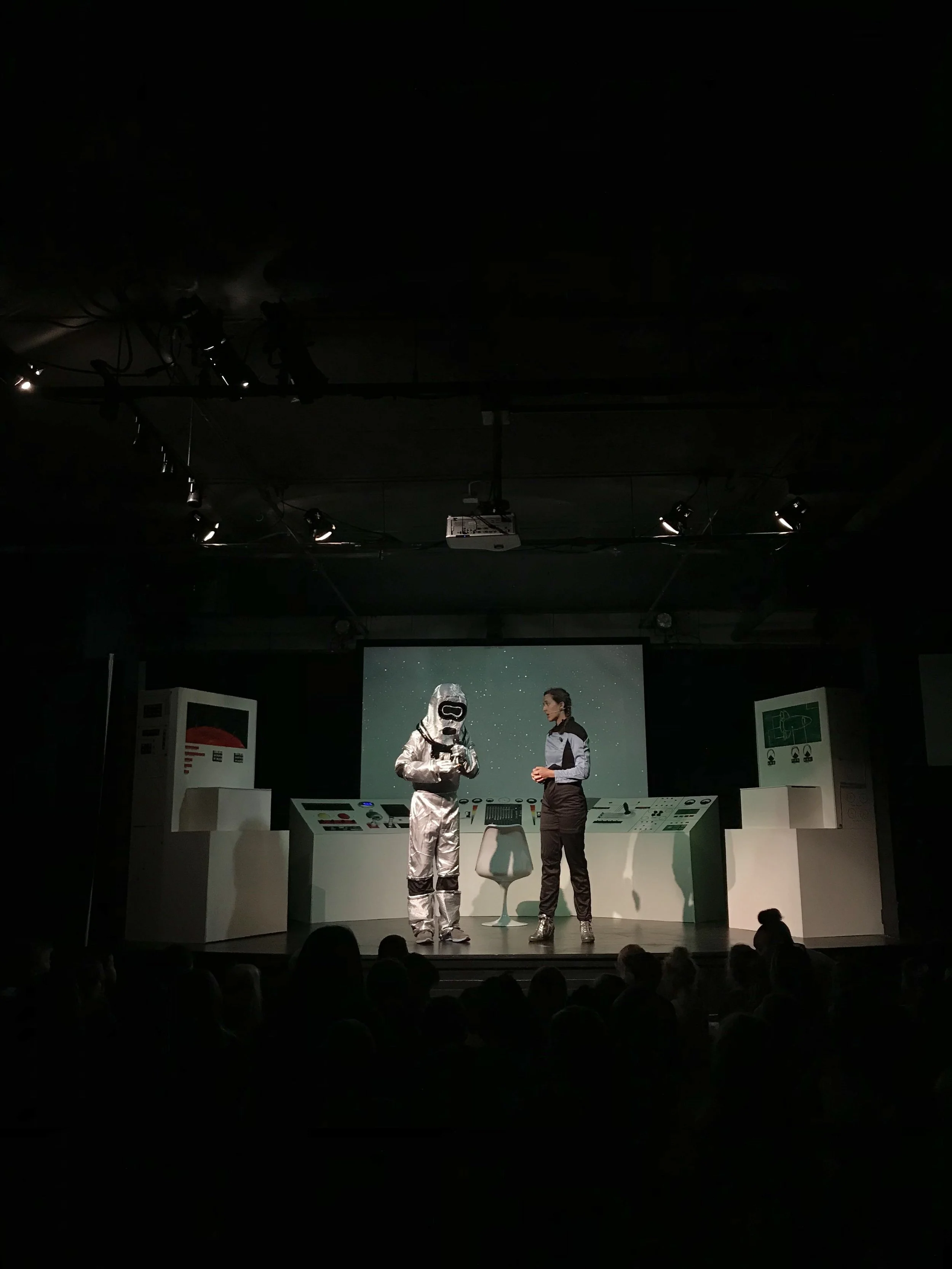 Scene from a short play at Soul City Kids Camp 2018