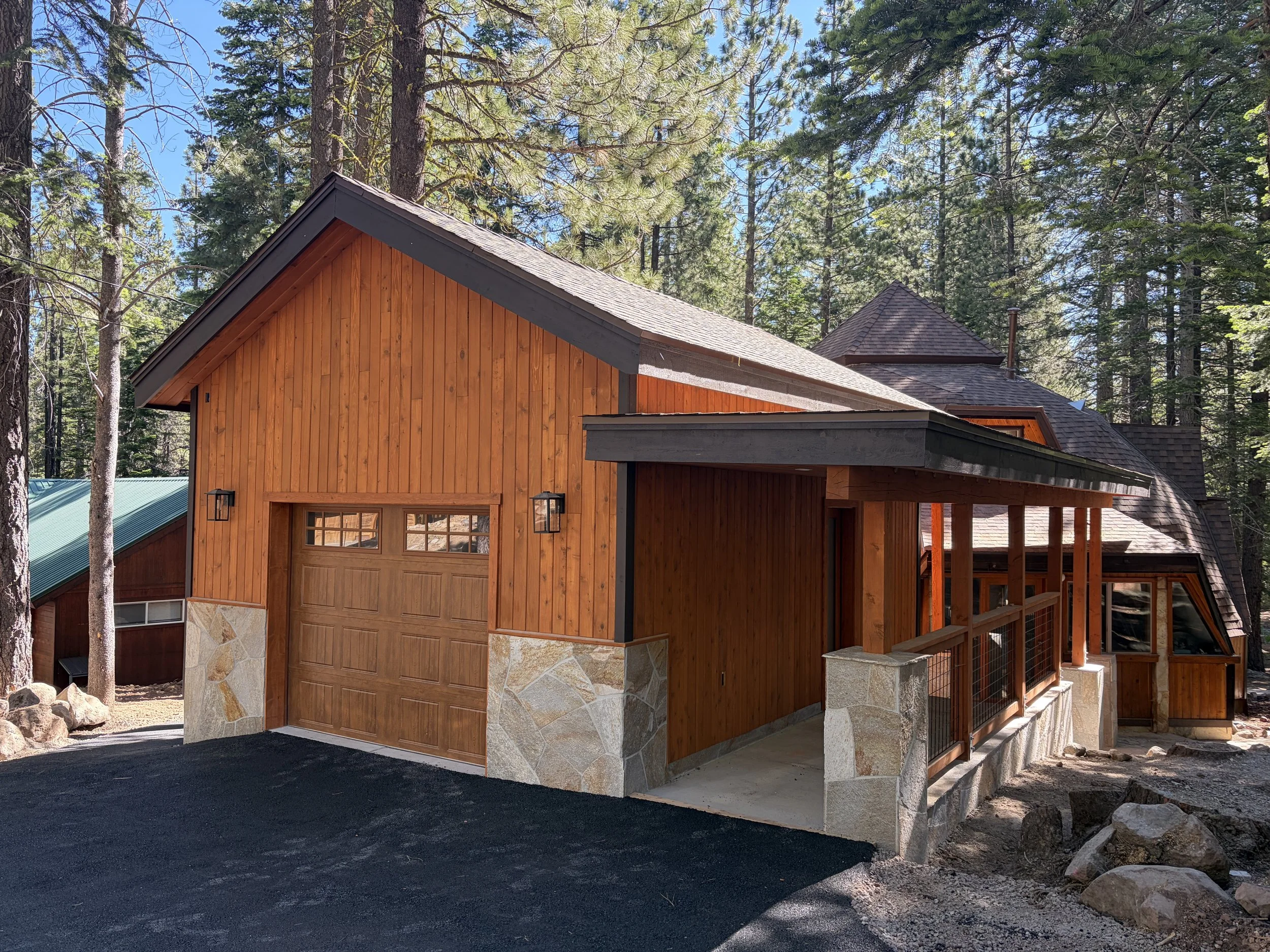 SCHUSSING - DETACHED GARAGE &amp; COVERED WALKWAY