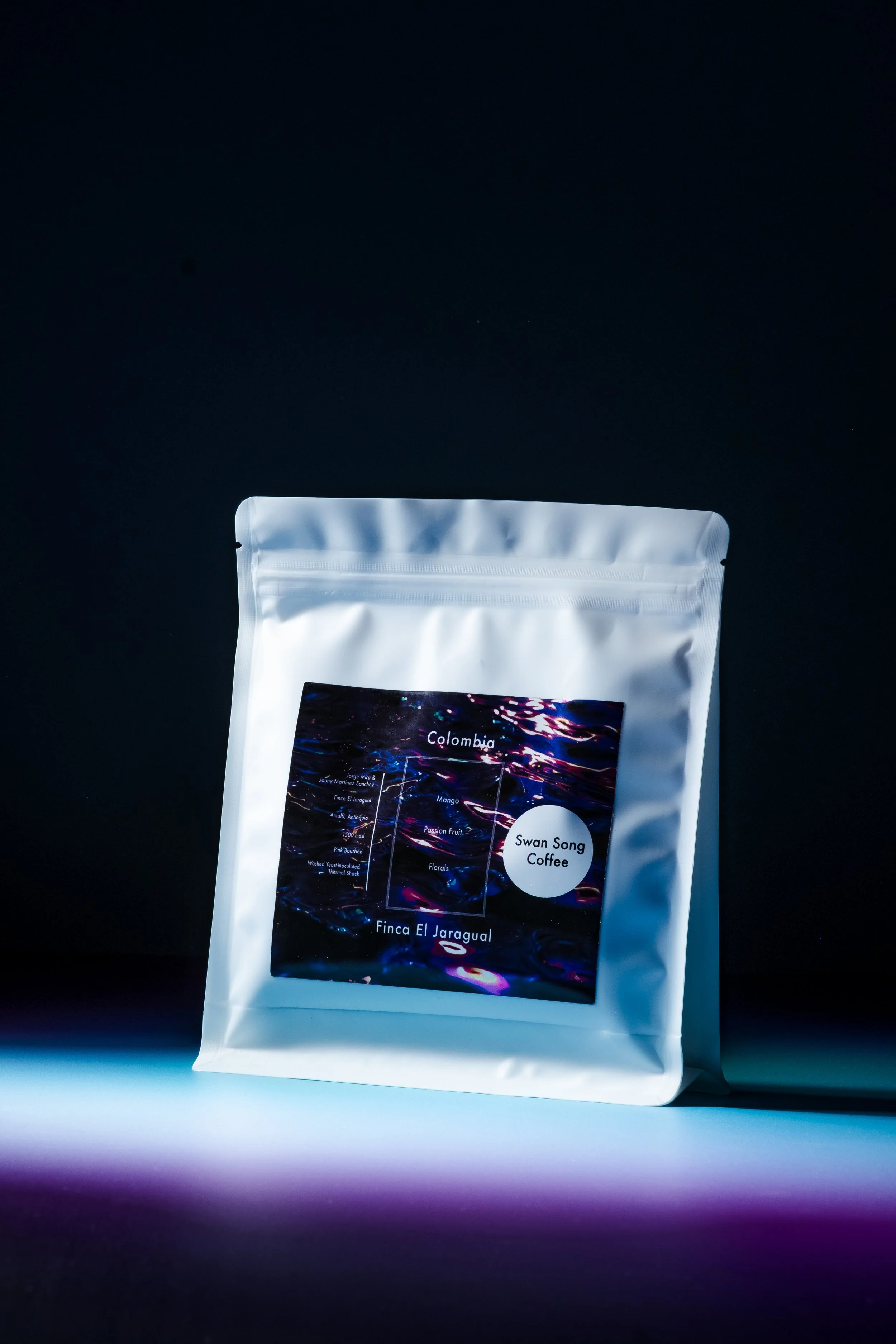 Colombia Finca El Jaragual.  Yeast-Thermal Shock. Pink Bourbon