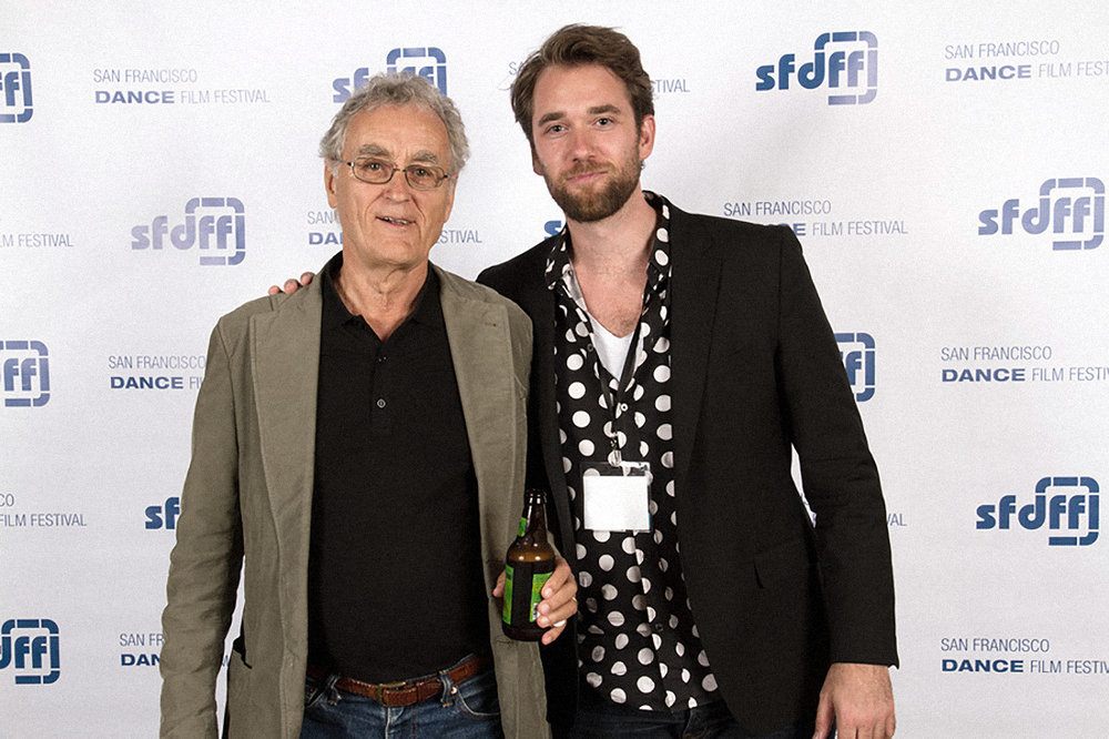 with Fritjof Capra at San Francisco film festival