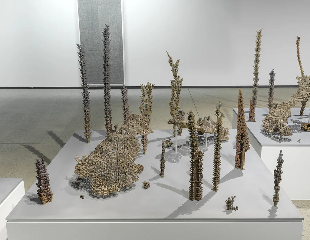 Récif, extrait 2, 2015 bronze 152,4 cm x 152,4 cm x 152,4 cm