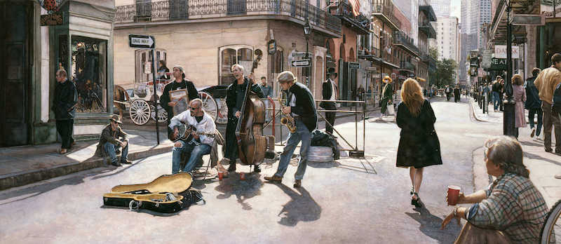 Street of New Orleans・Steve Hanks