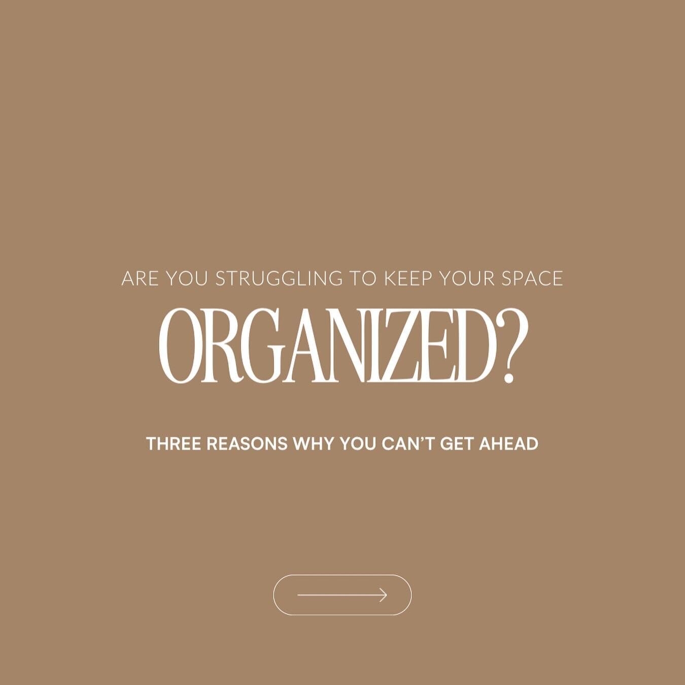 If you are struggling to get organized it&rsquo;s probably because of one of these three things (swipe to find out).

As we head into spring, we&rsquo;re thinking of bringing back our editing challenge. It would mean weekly prompts and tips to tackle
