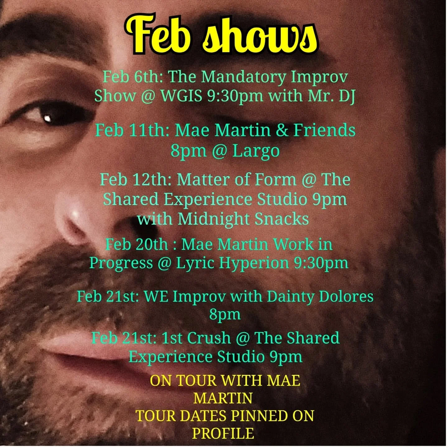 Need a date night plan for romance month? Bring your love to a comedy show!