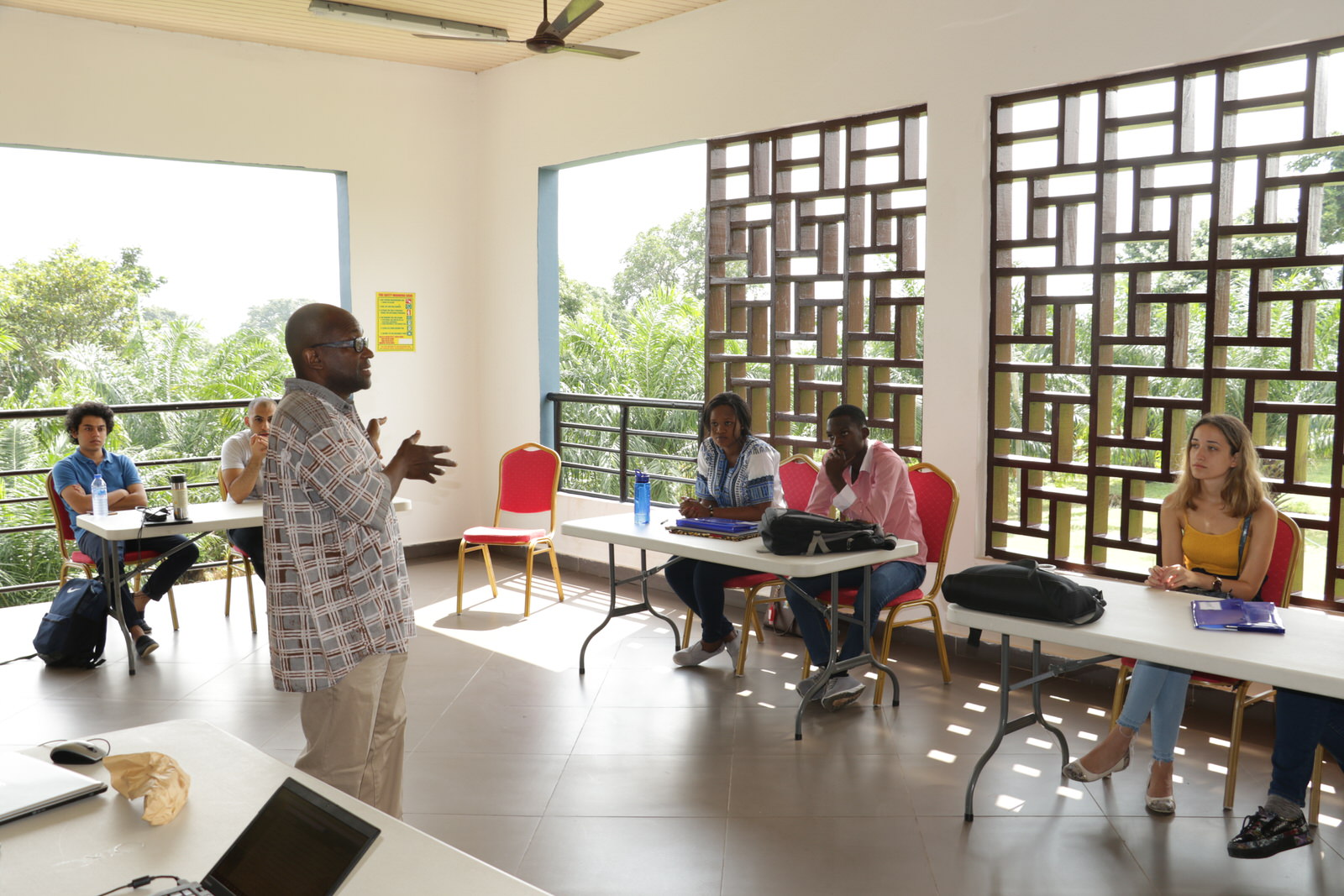 Prof. Yaw Nyarko Brings Students to Rural Ghana for Summer Field Research Internship