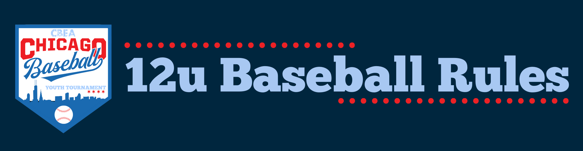 Rules, Schedules, Coaches' Information — Chicago Baseball and Education