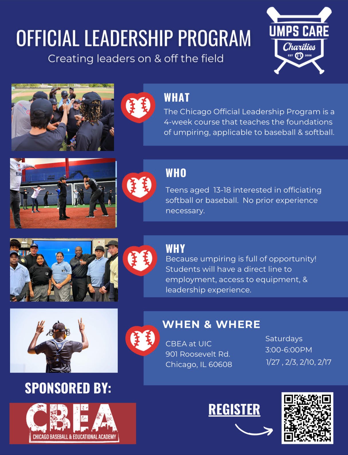 Umpire Training Academy — Chicago Baseball and Education Academy