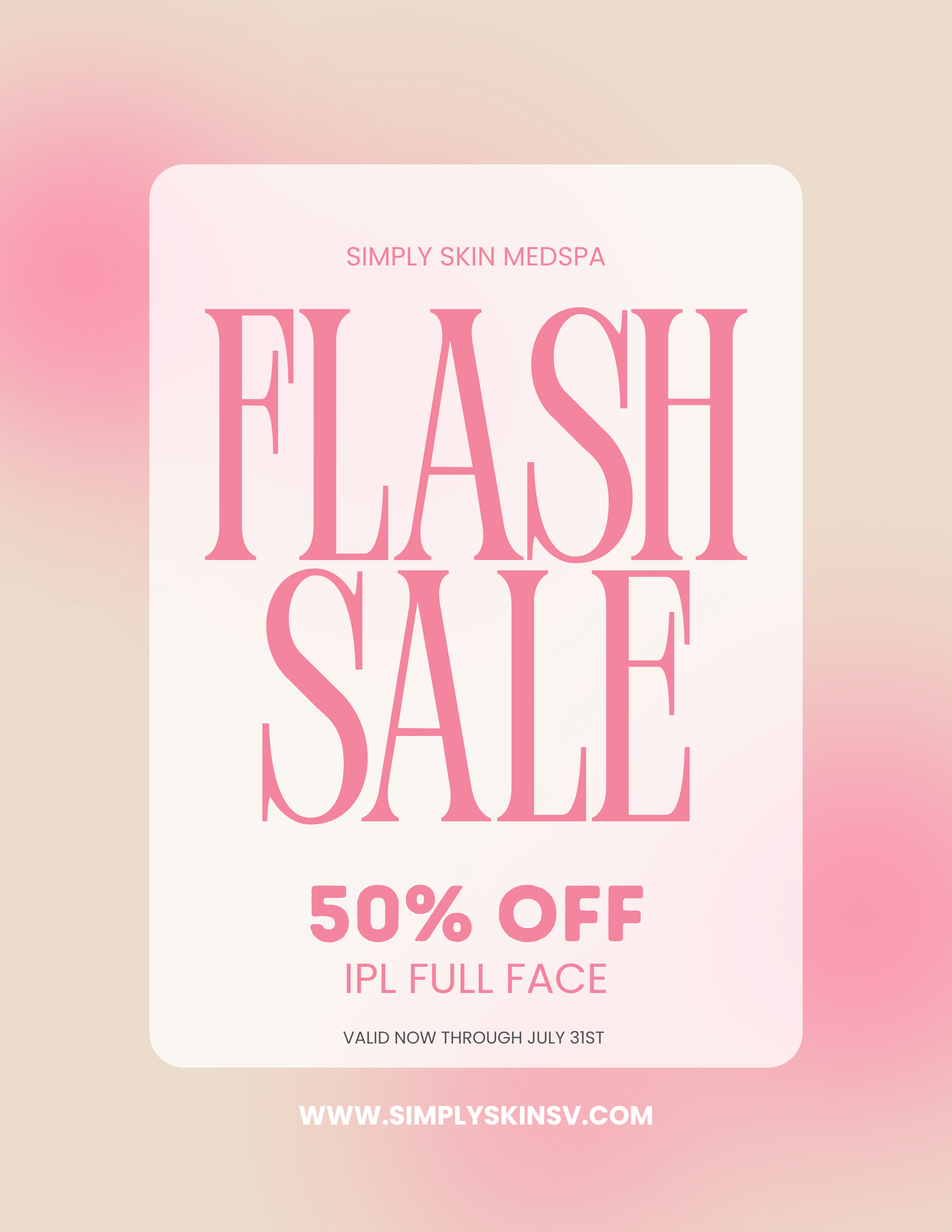 IPL Face FLASH SALE