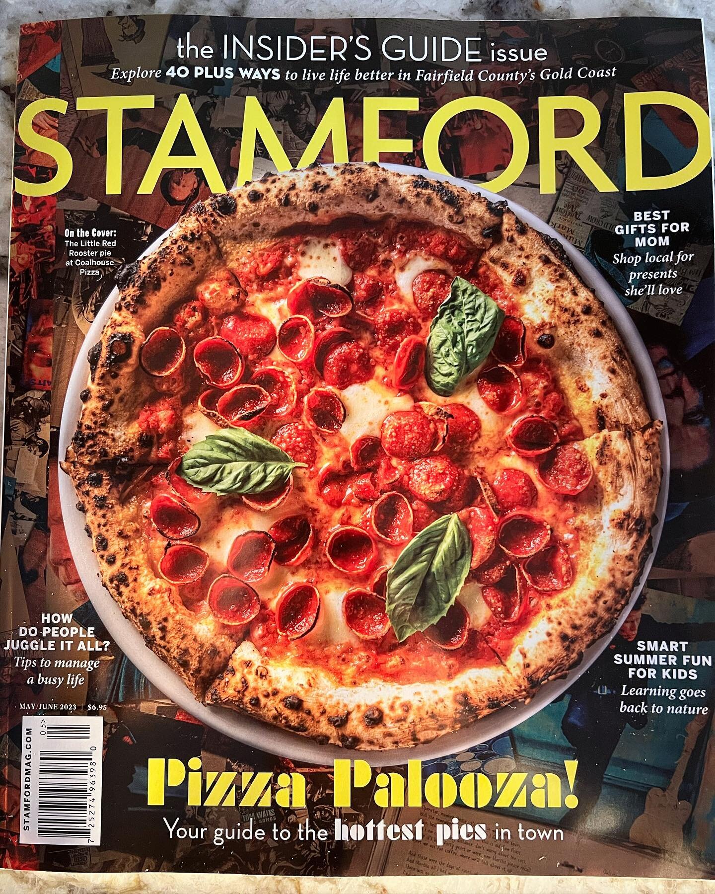 🍕🗞️ Thank you @stamfordmag , for featuring Coalhouse on the cover and in 'The Pizza Lovers Guide' section! We are thrilled that our 'Littler Red Rooster' pizza caught your attention and we are excited to share our passion for great pizza with the c