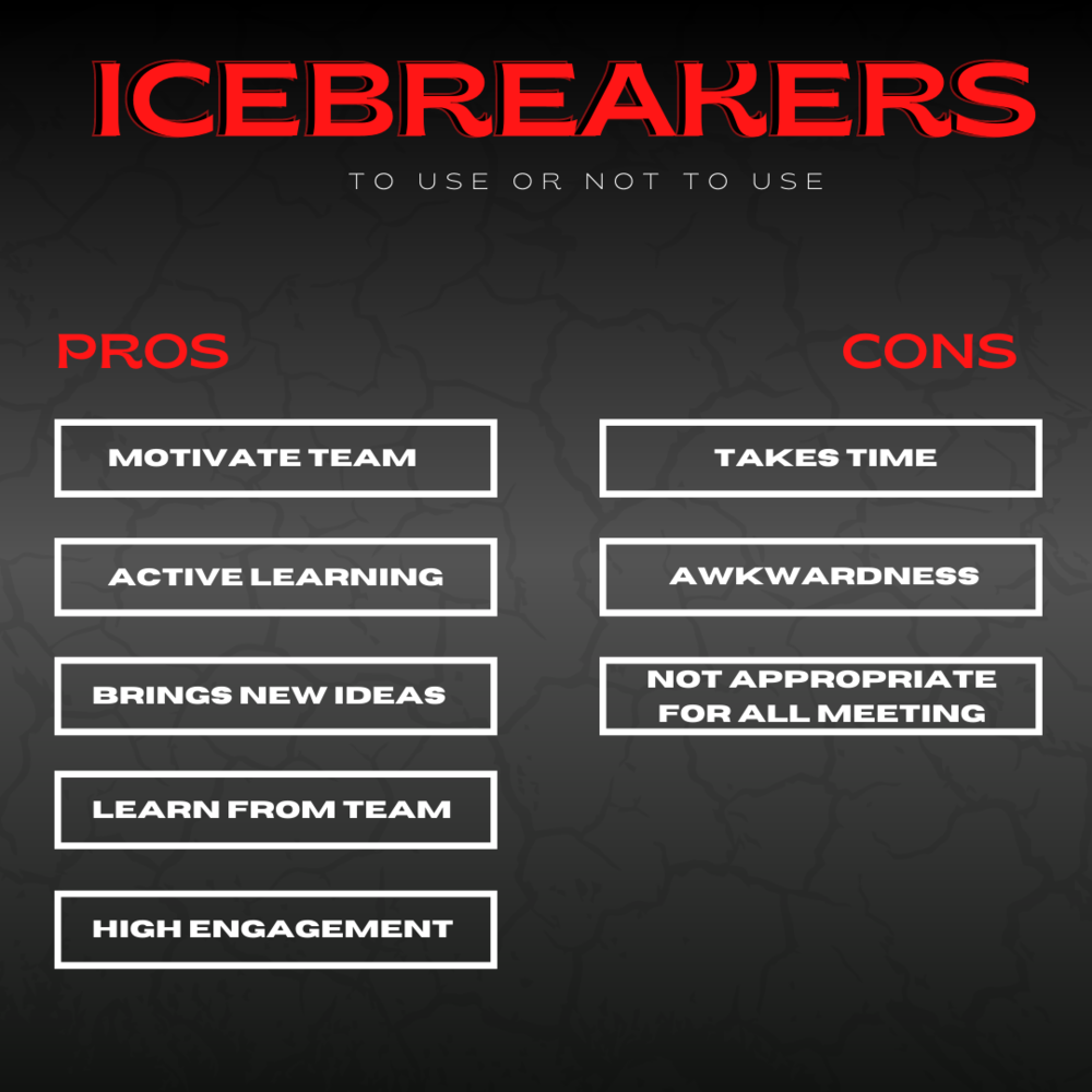 Unique ice breakers for meetings
