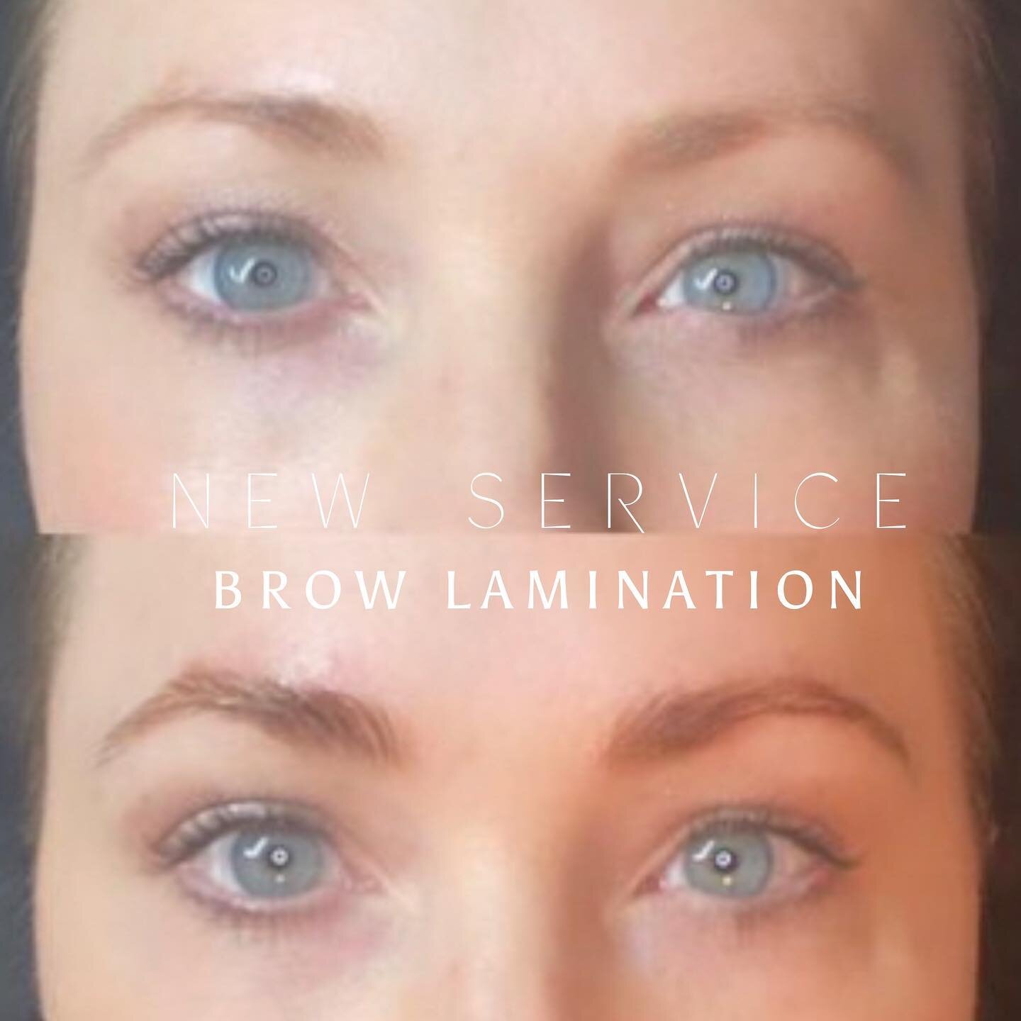NEW SERVICE  ALERT🚨 
We finally will be offering Brow Lamination + Design at the Studio! 🙌🏼

This service is just like the lash lift but for your brows. Brow Lam will perm your brow hairs into place making them appear fuller and more defined. The 