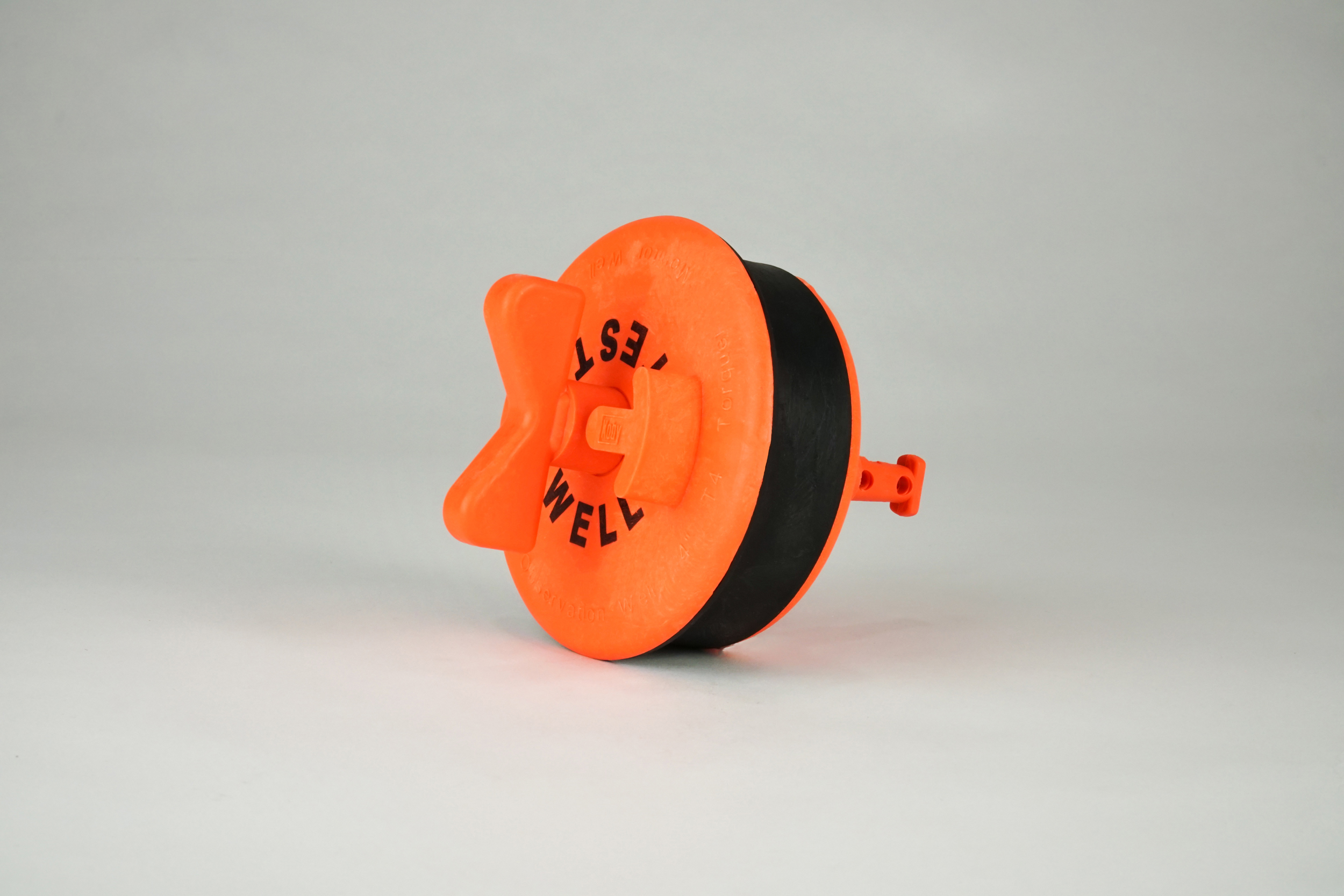 3/4 VIEW OF 2” TORQUER PLUG