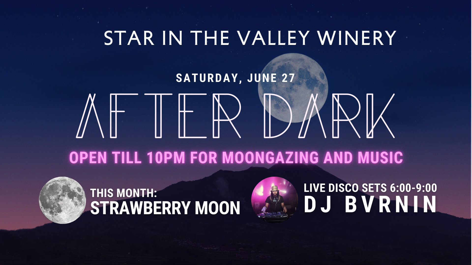 AfterDARK @ Star in the Valley
