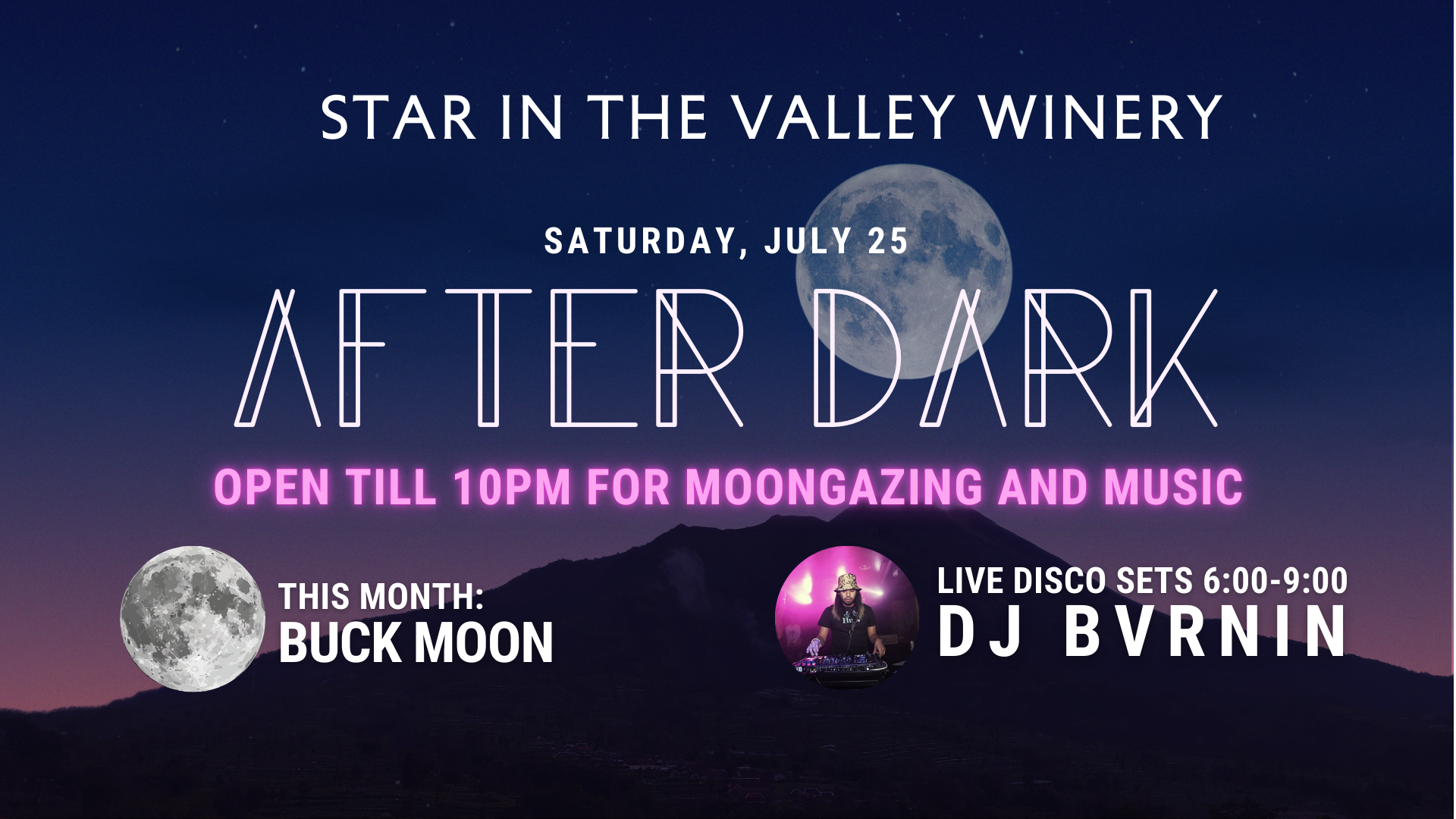 AfterDARK @ Star in the Valley