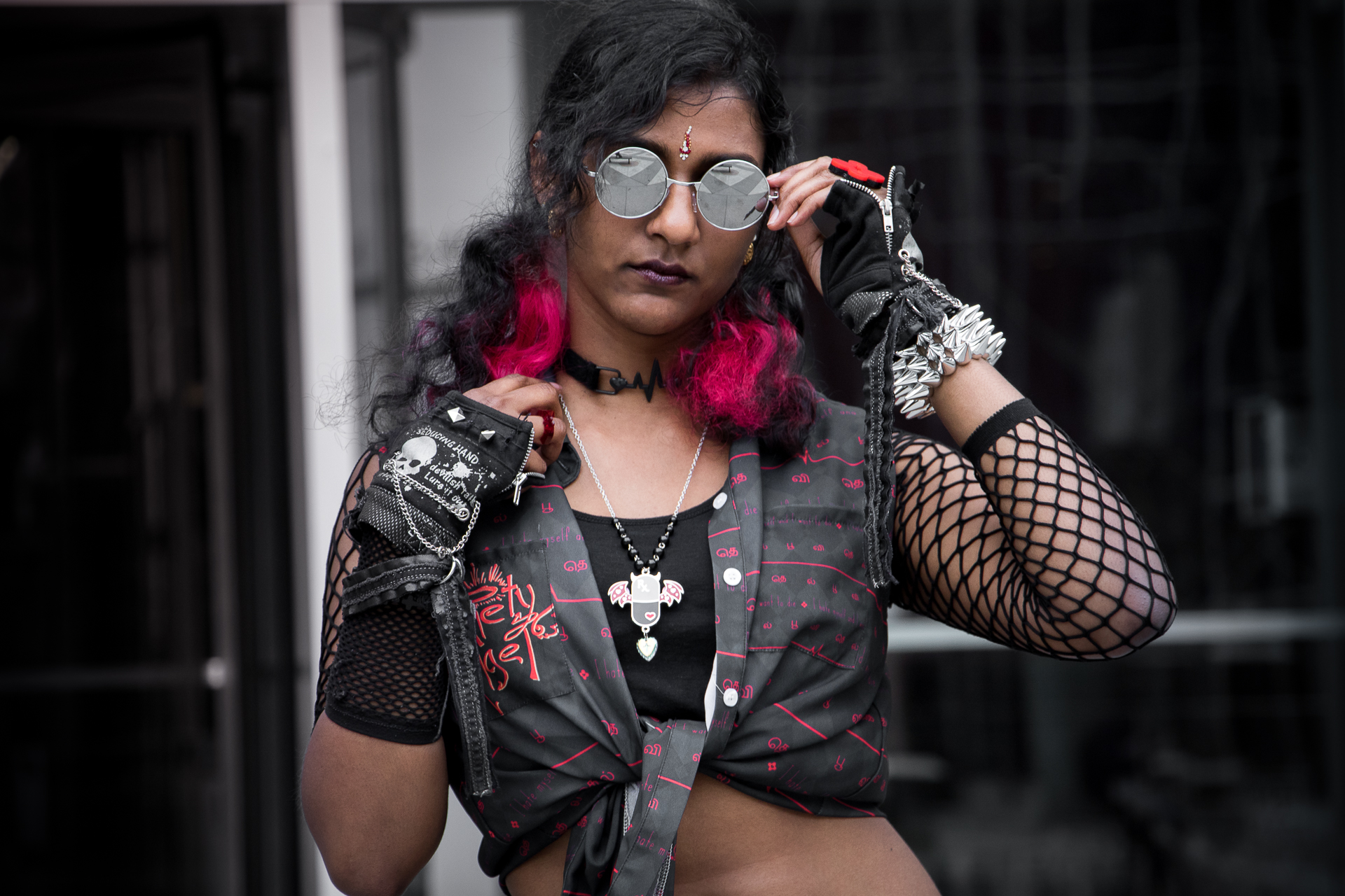 Me and my punk x menhera nonsense :) Photo by Maya Elaine