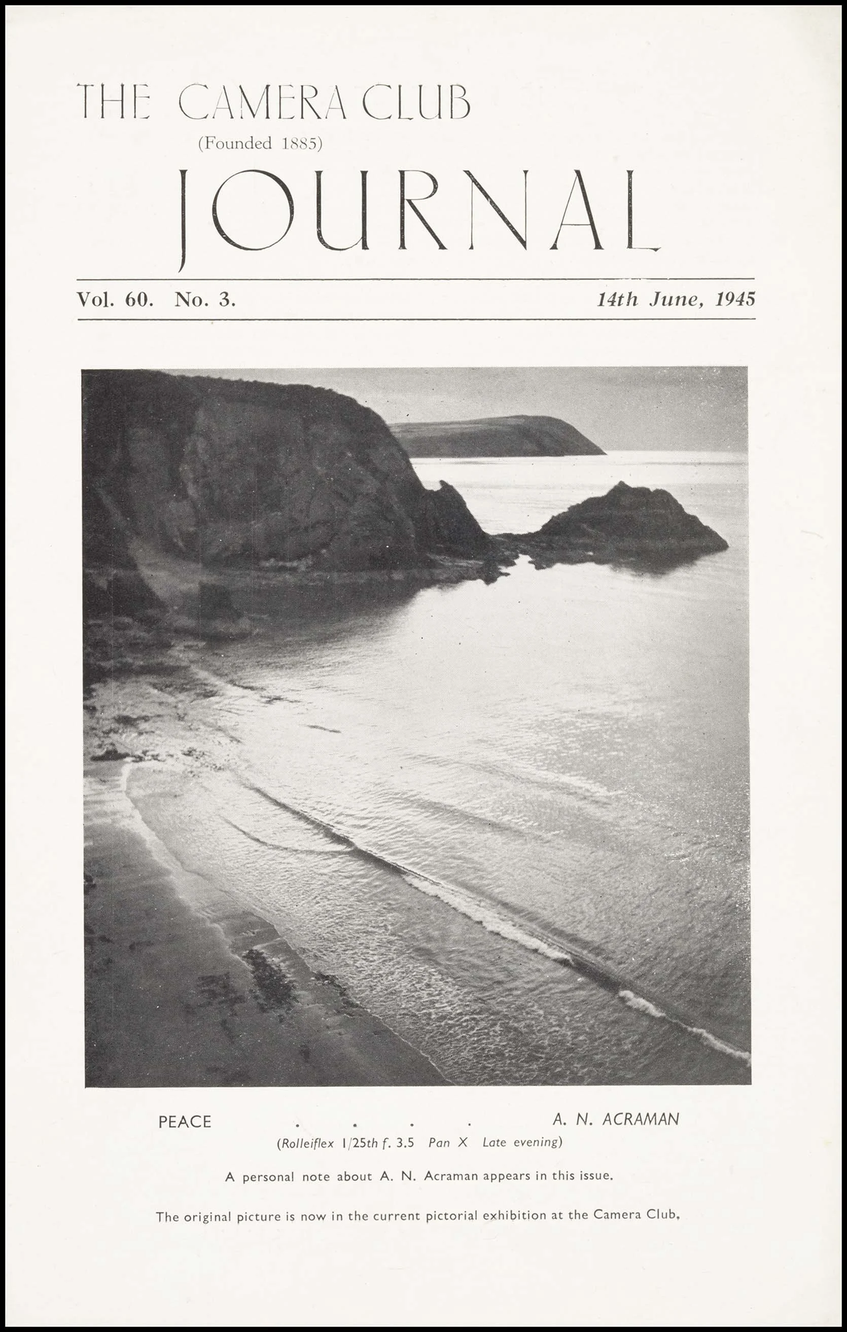  © The Camera Club Archive 