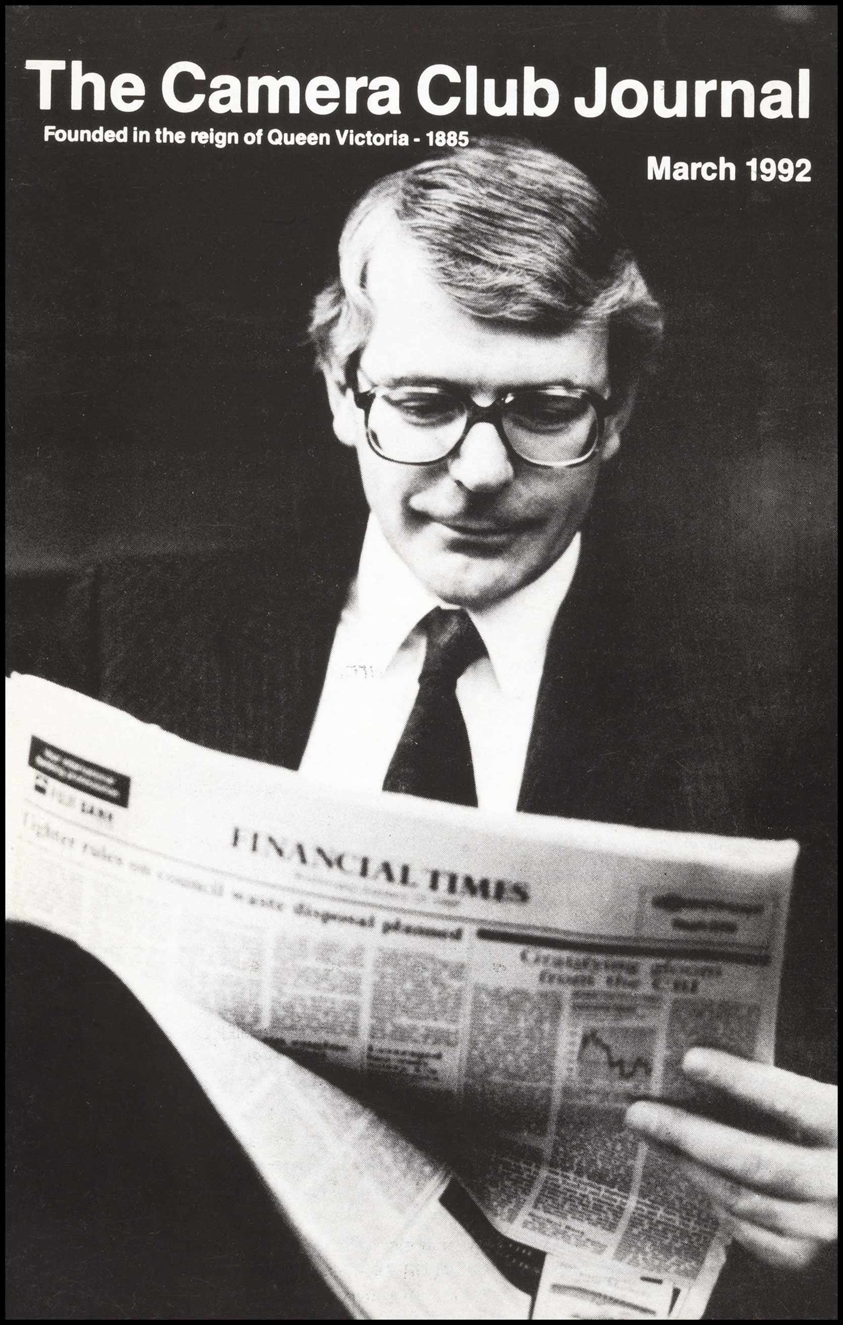  John Major by Roland Boyes MP  March 1992  © The Camera Club Archive 