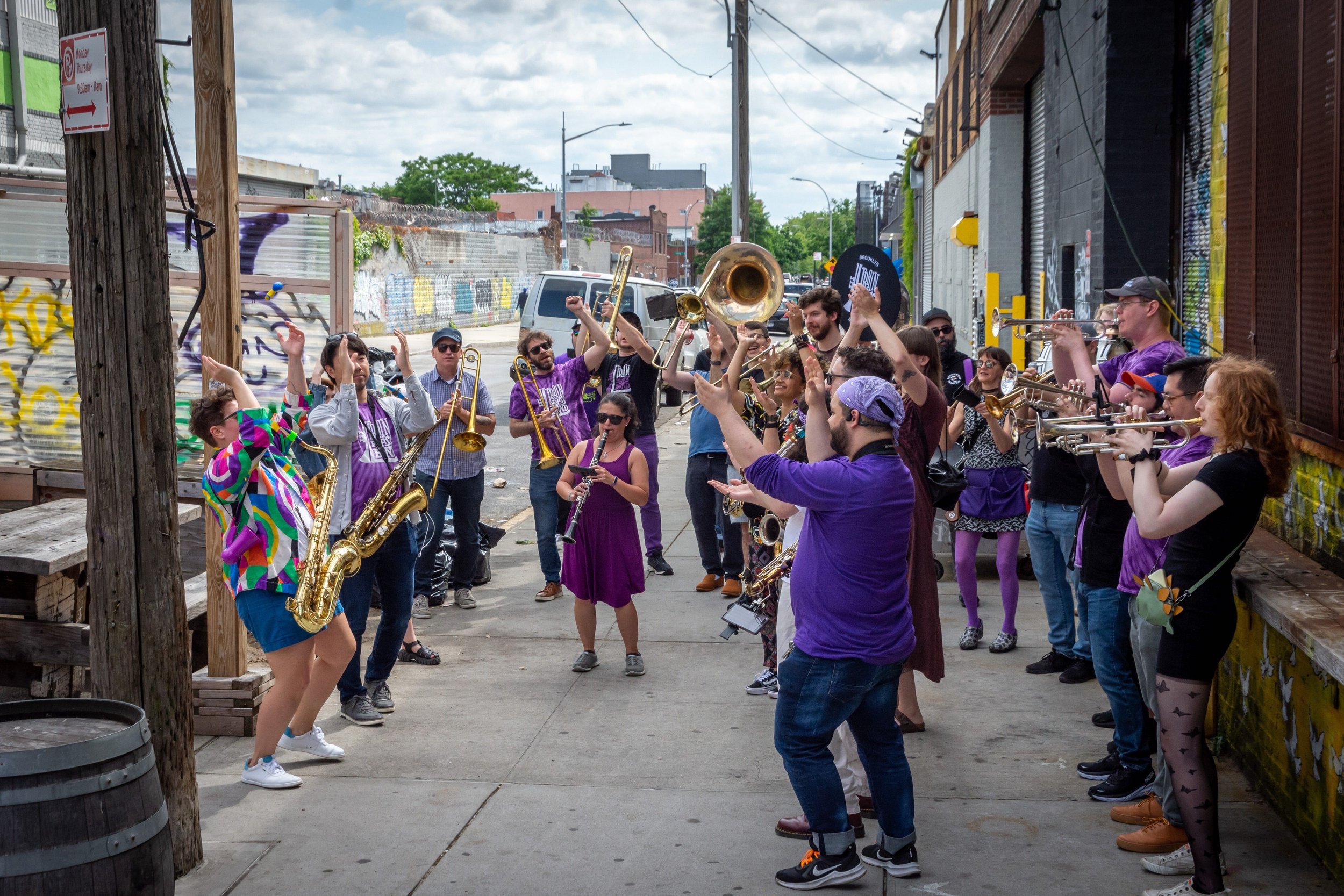 Rockella Space Art Crawl - Secondline!