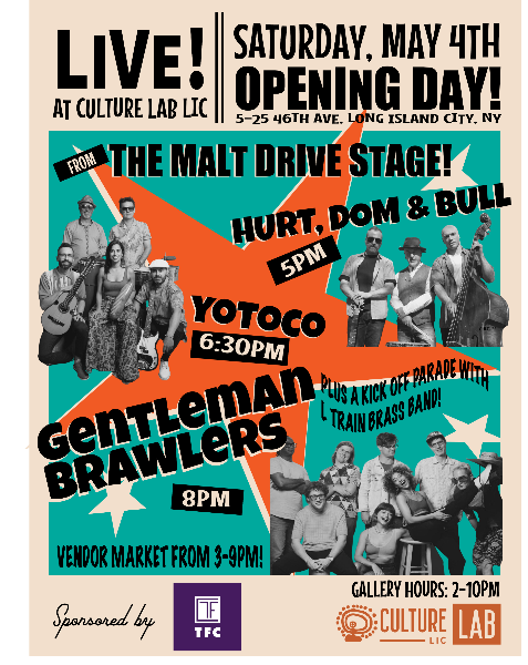 LIVE! at Culture Lab Opening Day