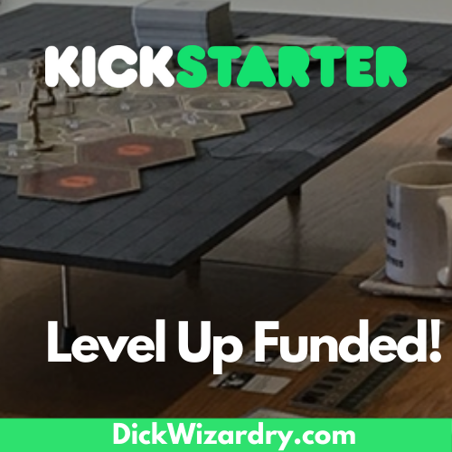 The Level Up Fully Funded on KickStarter