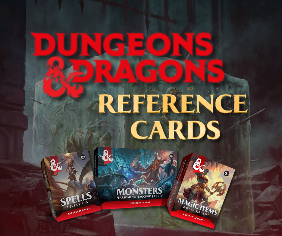 Dungeons and Dragons Reference Cards for 5.5 Edition