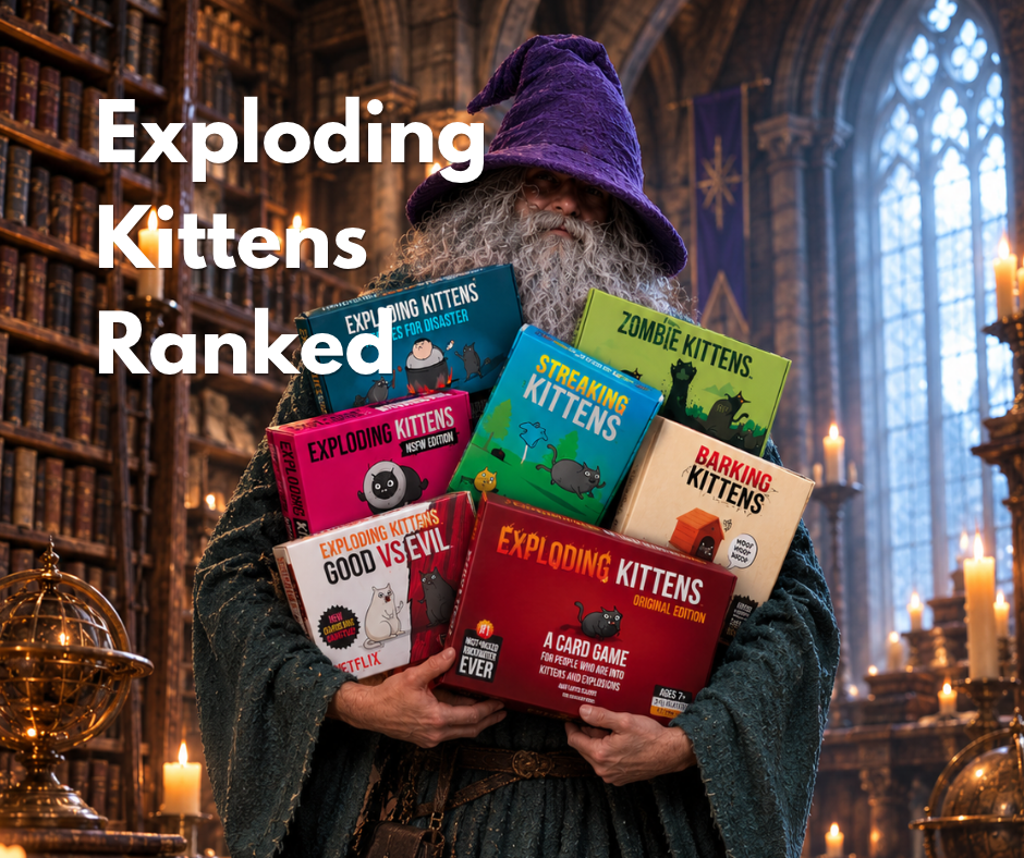Exploding Kittens Expansions Ranked