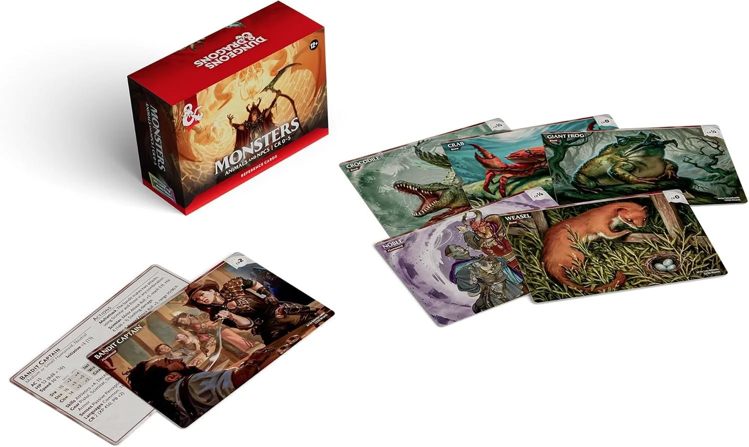 Monster Reference Cards Dungeons and Dragons