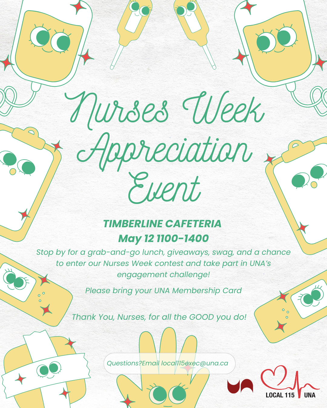 Happy Nurses Week from Local 115!