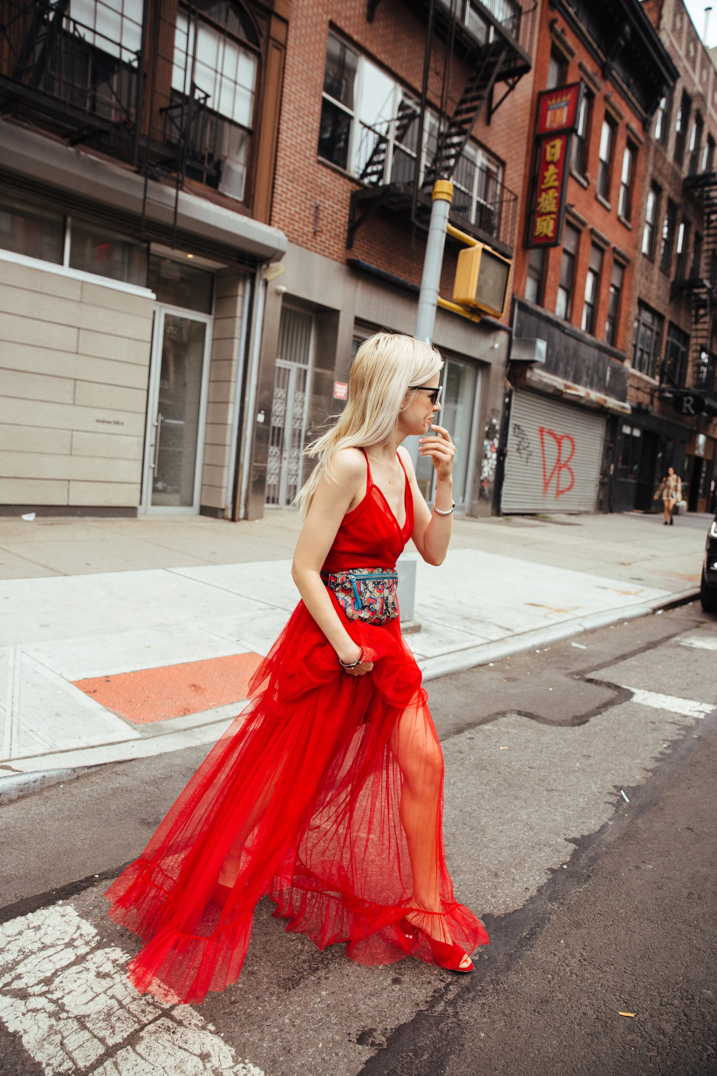 New York fashion week staud