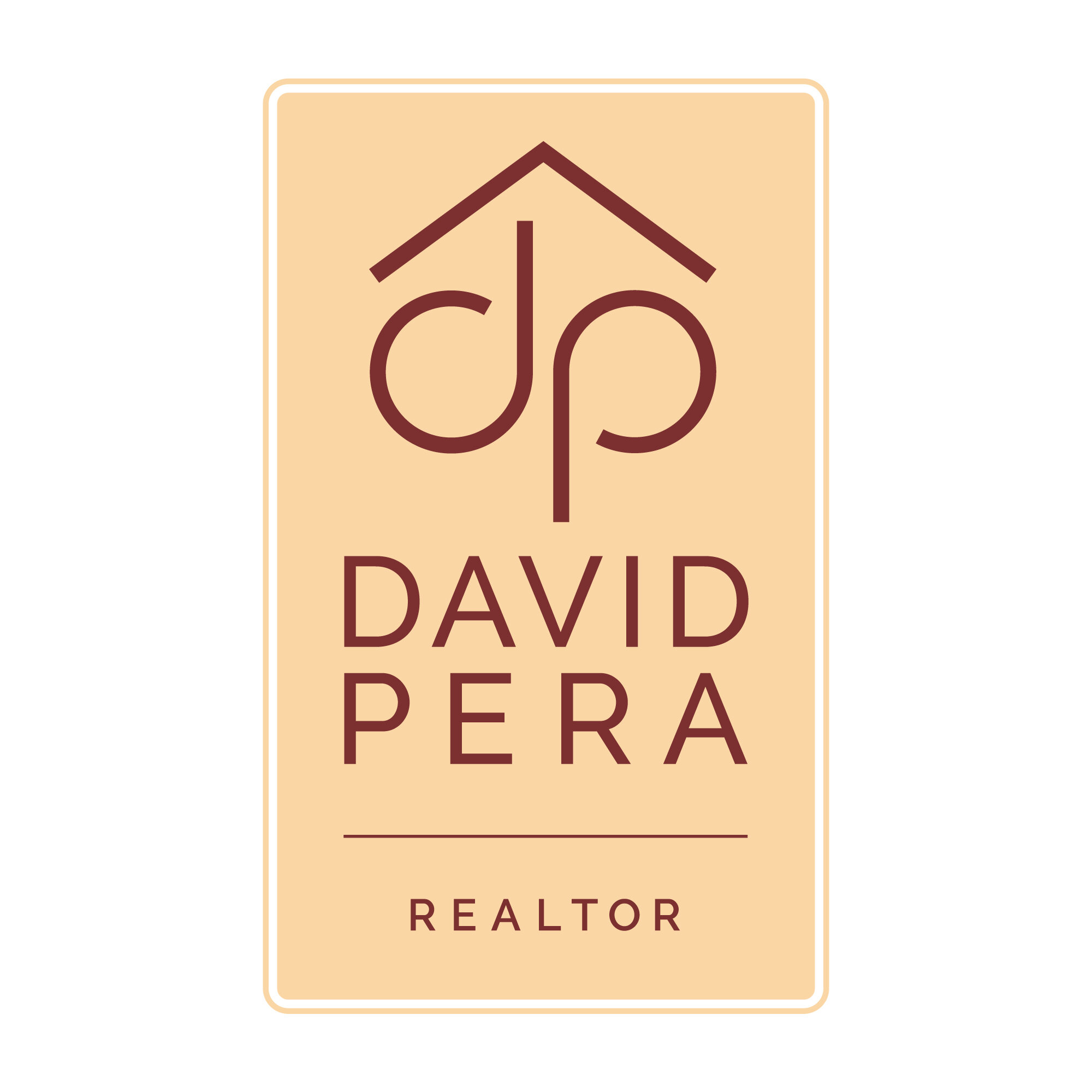David Pera Reality Broker Business Identity (2-color)