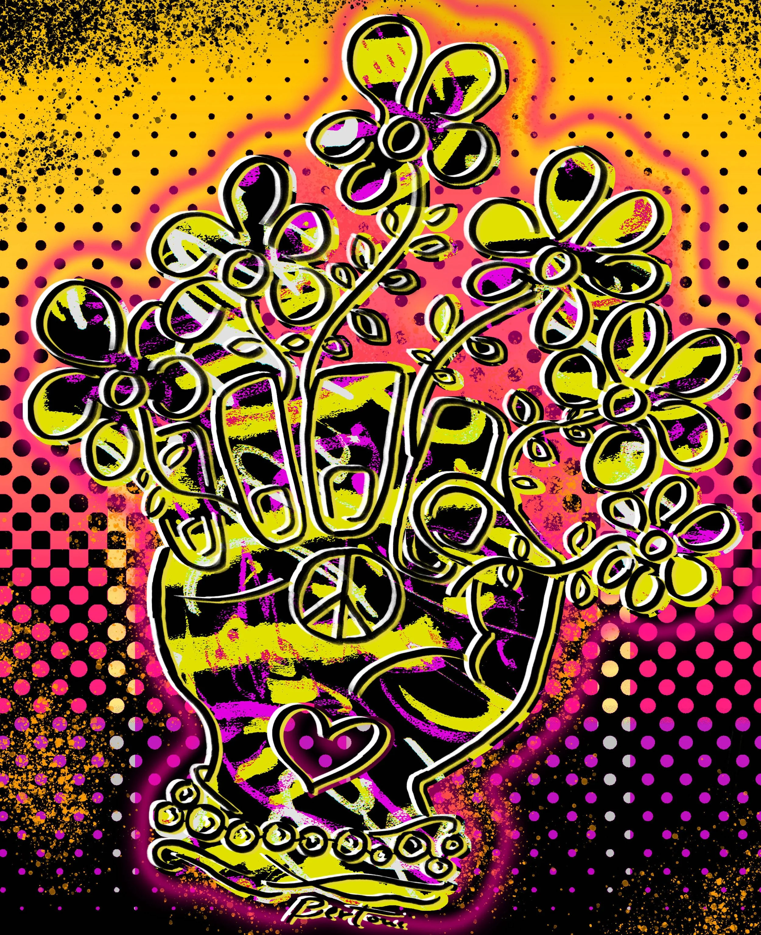 Grab Some Love Illustration