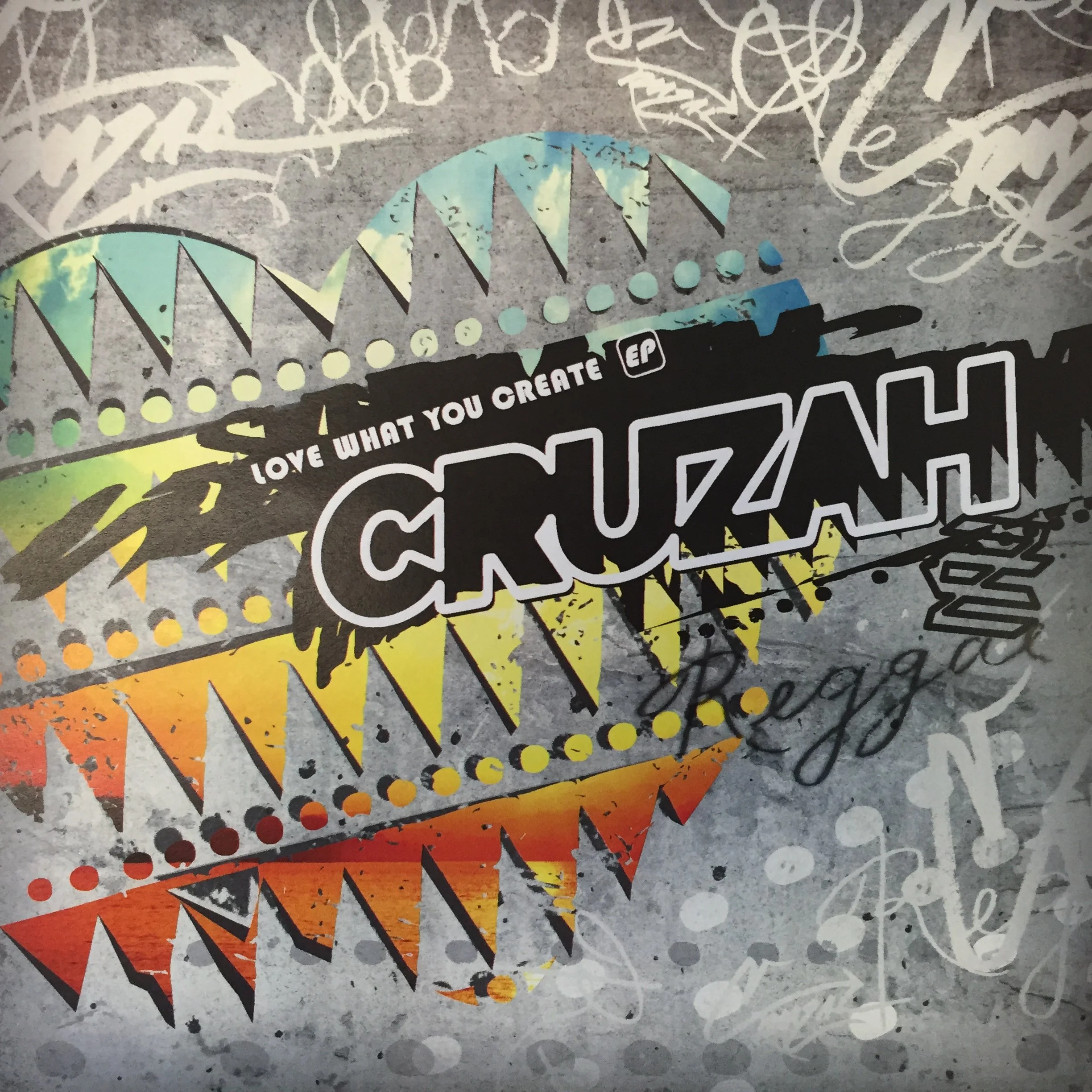 CD Front Cover Final Design for CRUZAH Reggae