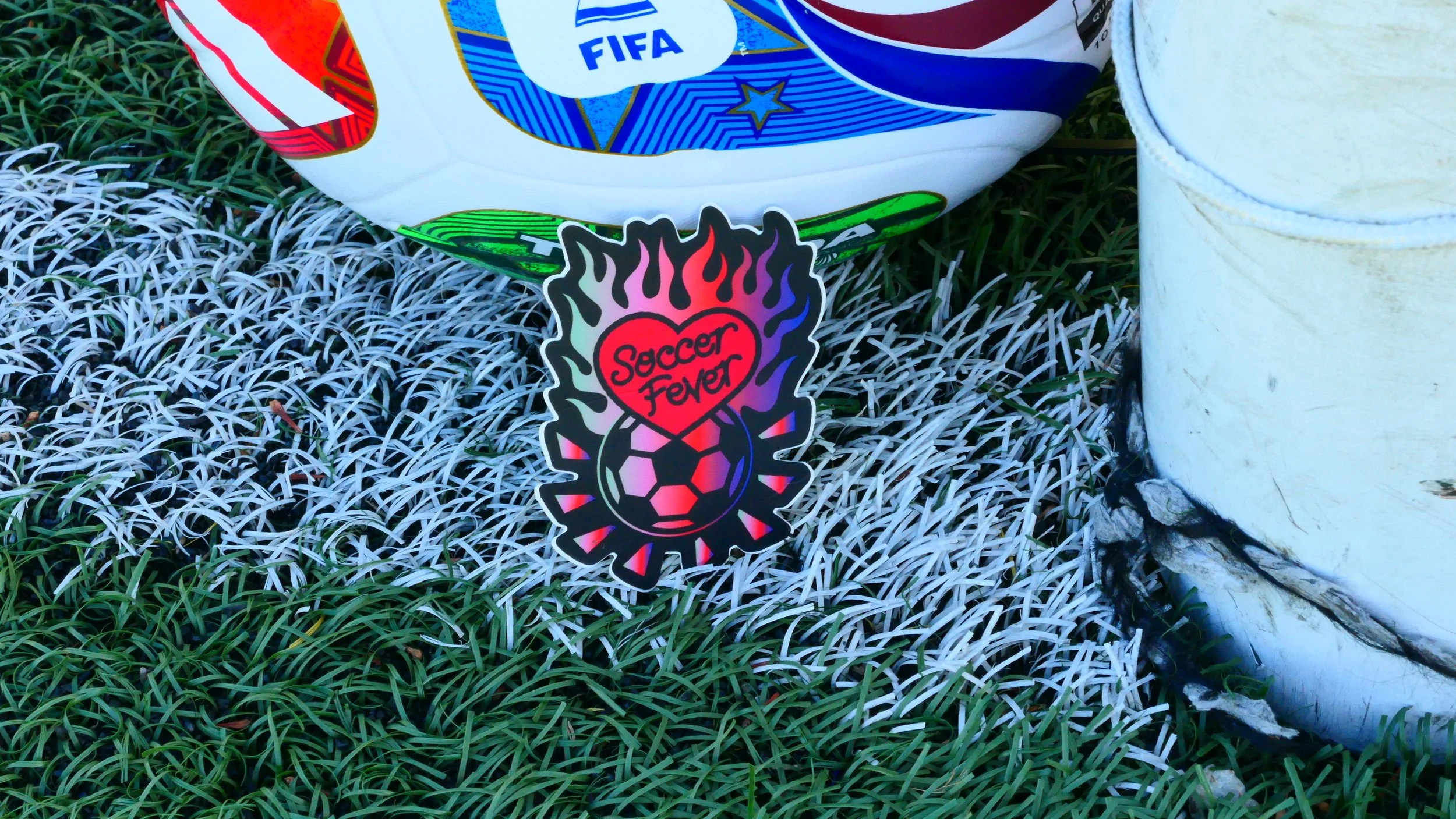 “Soccer Fever” Sticker (4-inches)