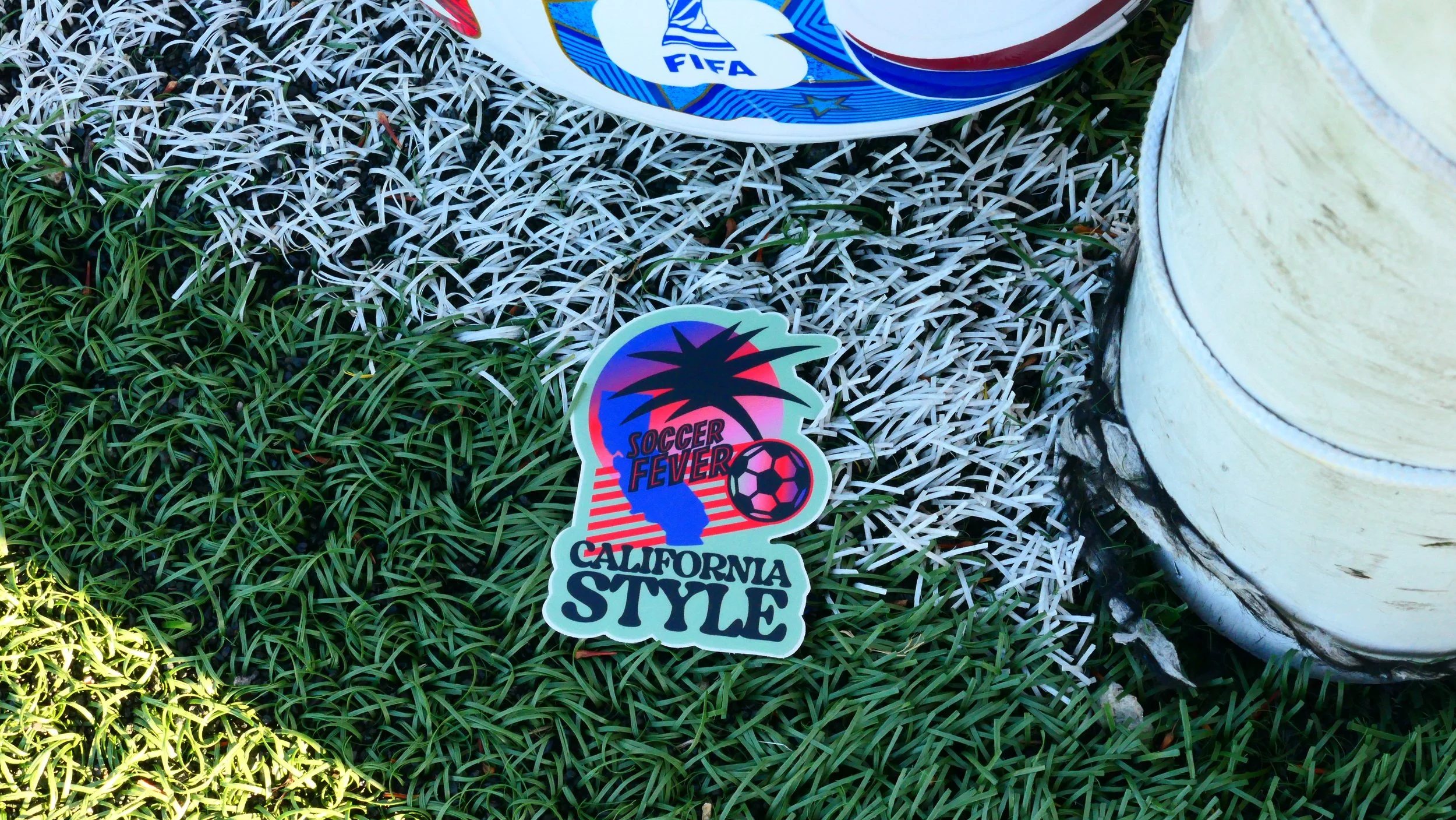 “California Style” Soccer Sticker (4-inches)