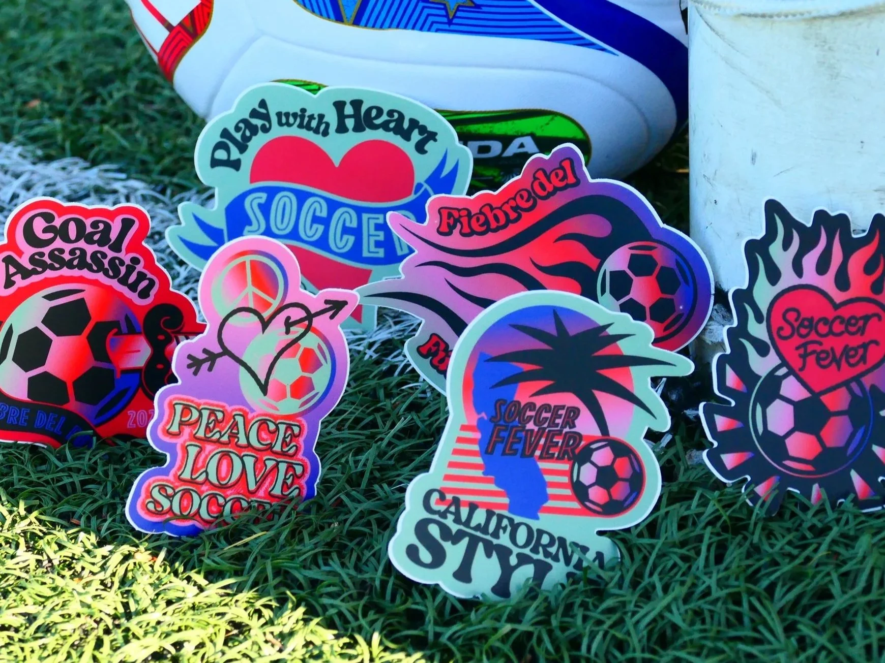 “Soccer Fever” Sticker Pack (Qty: 6)