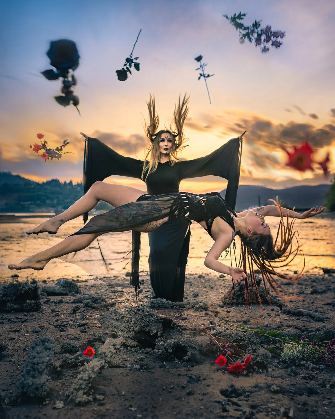 Helenia Ash, Shannyn Viseral, Dave Worden