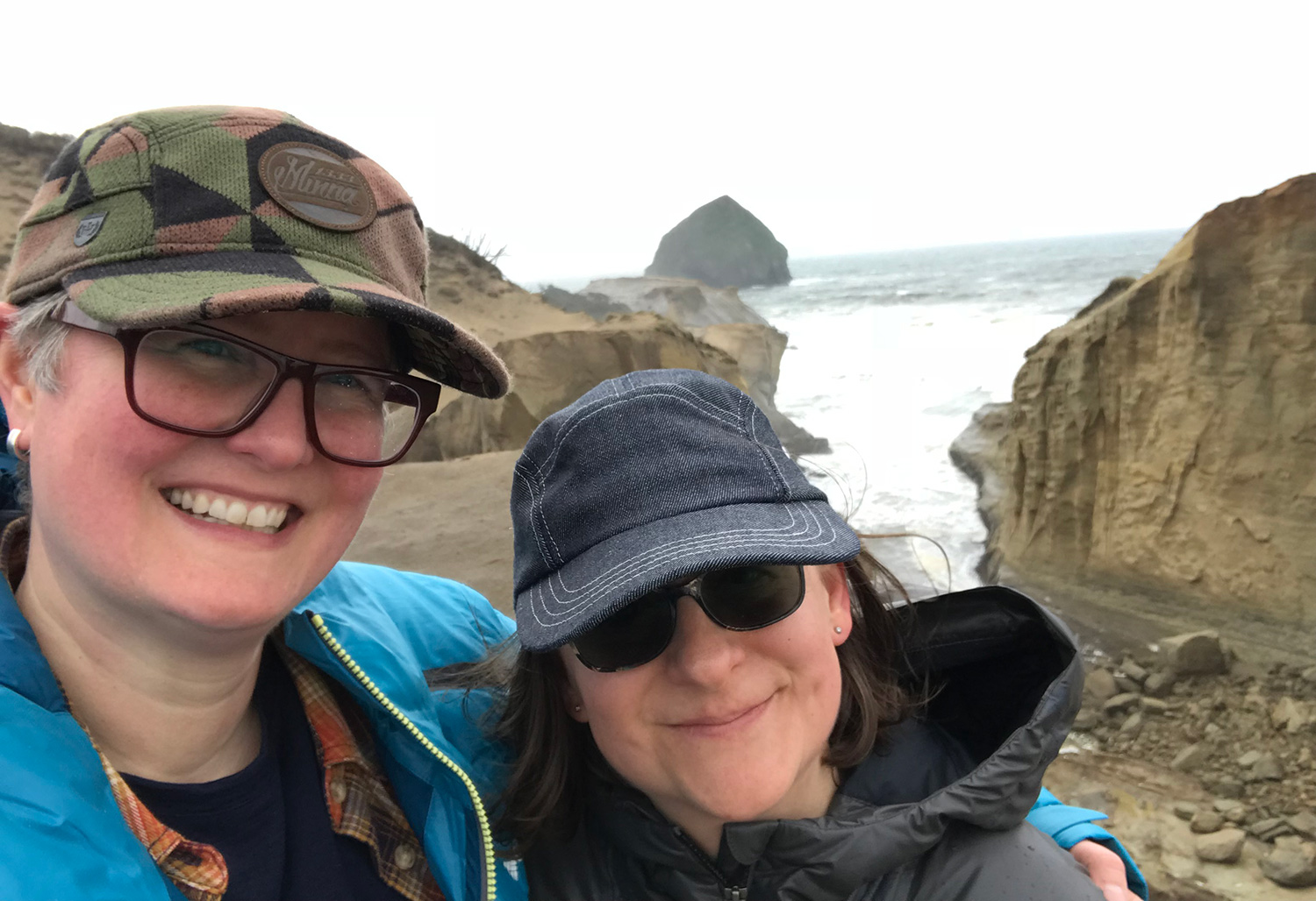 Every year we drive to Pacific City and run up the giant dune for some reason. 