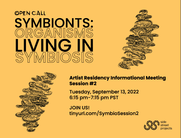 Symbionts: Organisms living in symbiosis Residency Information Session #2