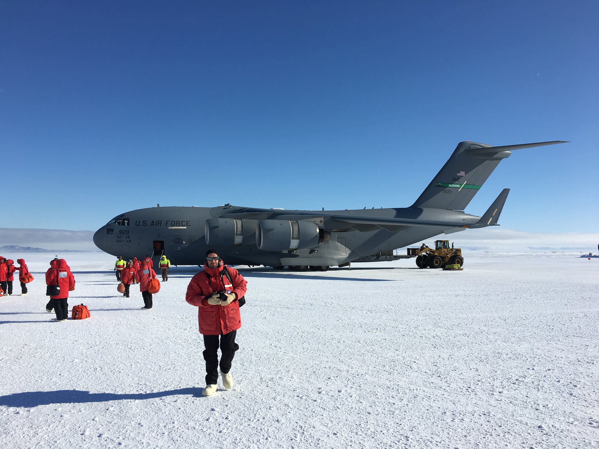 Arriving in Antarctica